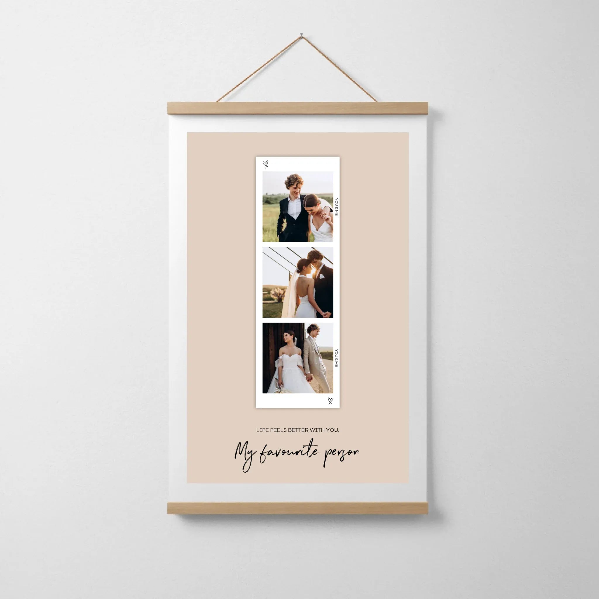 Fotostreifen - Wandbild Poster auf Hahnemühle / Ohne / 20 x 30 cm von Schmidt Digitaldruck GmbH
