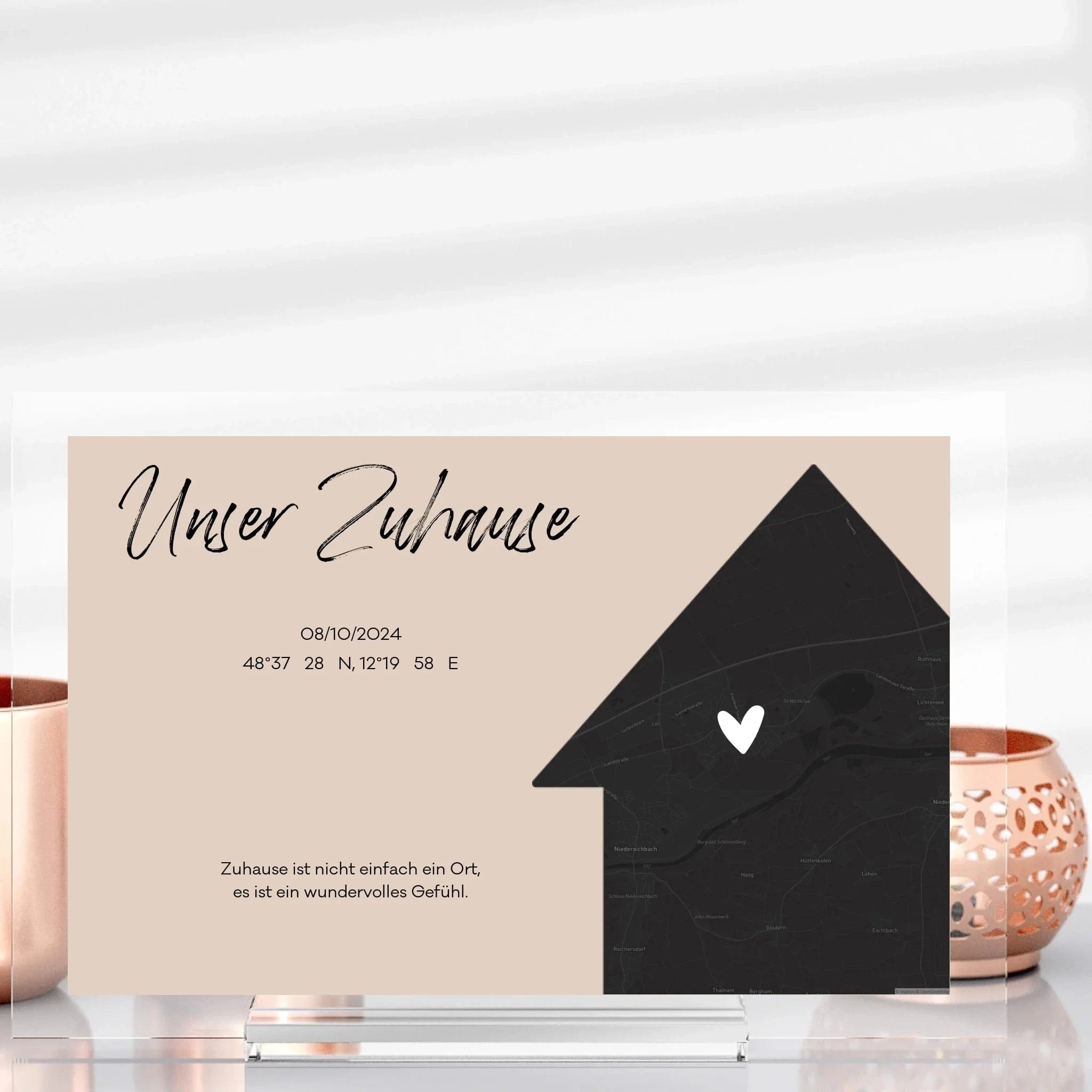 Home - Aufsteller Acrylglas-Aufsteller / Ohne / 20 x 13 cm von Schmidt Digitaldruck GmbH