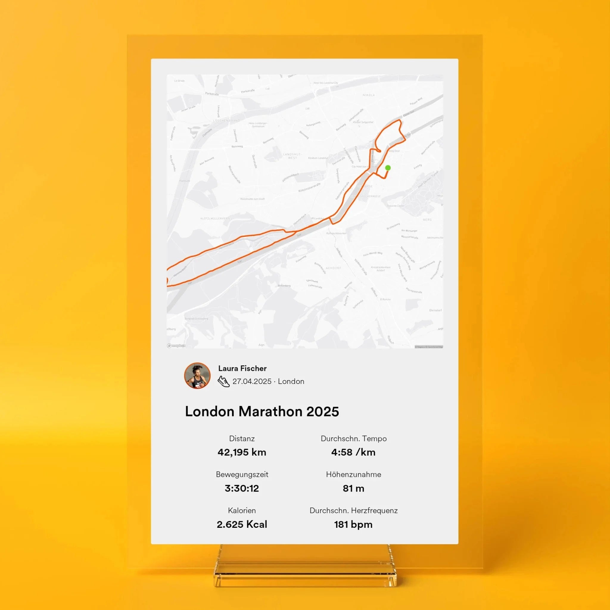 GPX Sportmoment - Aufsteller von Schmidt Digitaldruck GmbH