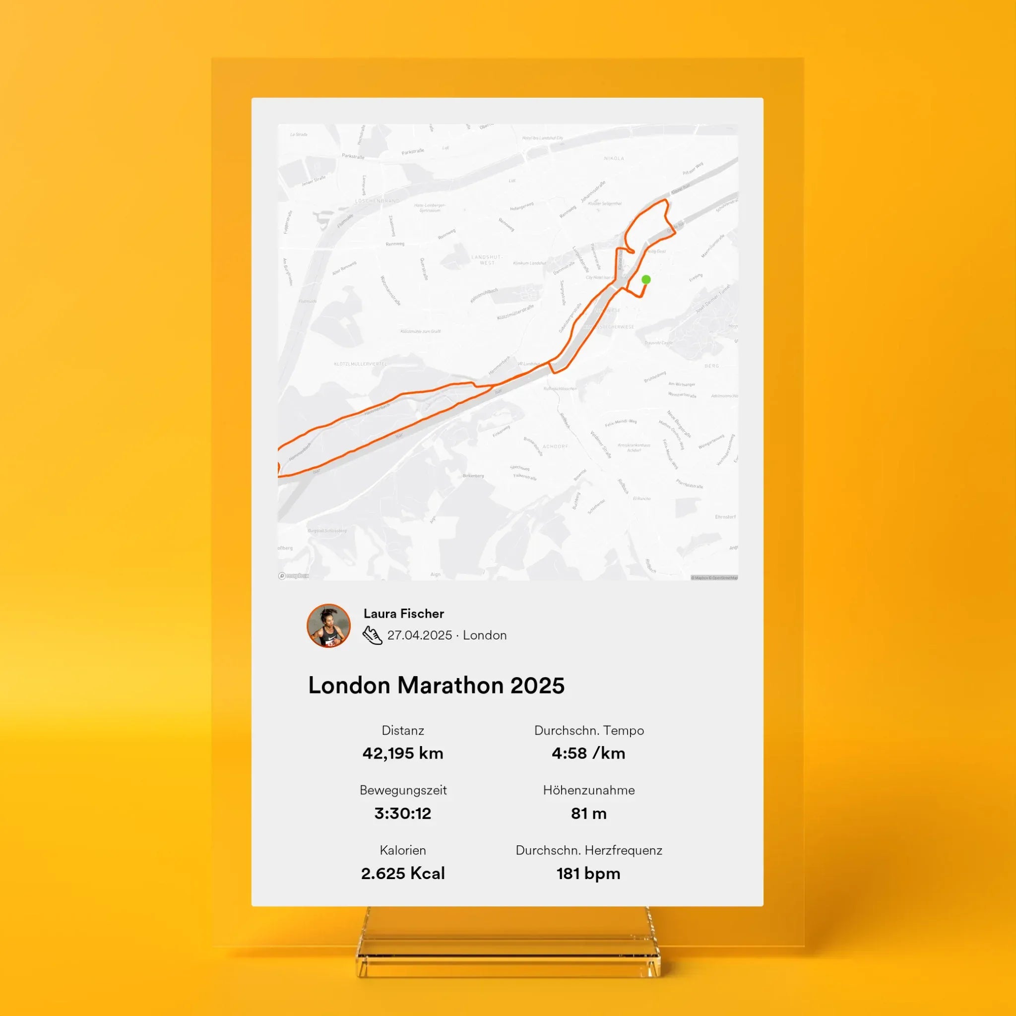 GPX Sportmoment - Aufsteller von Schmidt Digitaldruck GmbH
