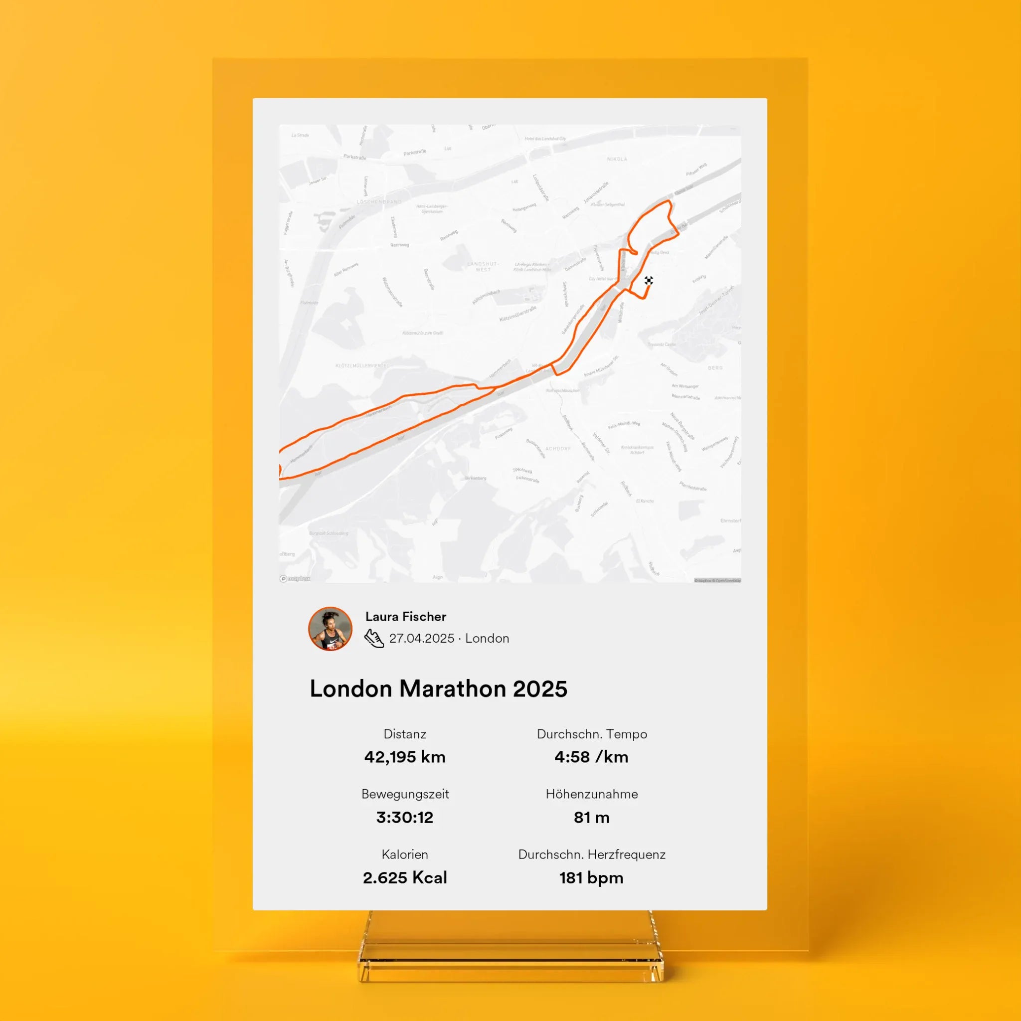 GPX Sportmoment - Aufsteller von Schmidt Digitaldruck GmbH