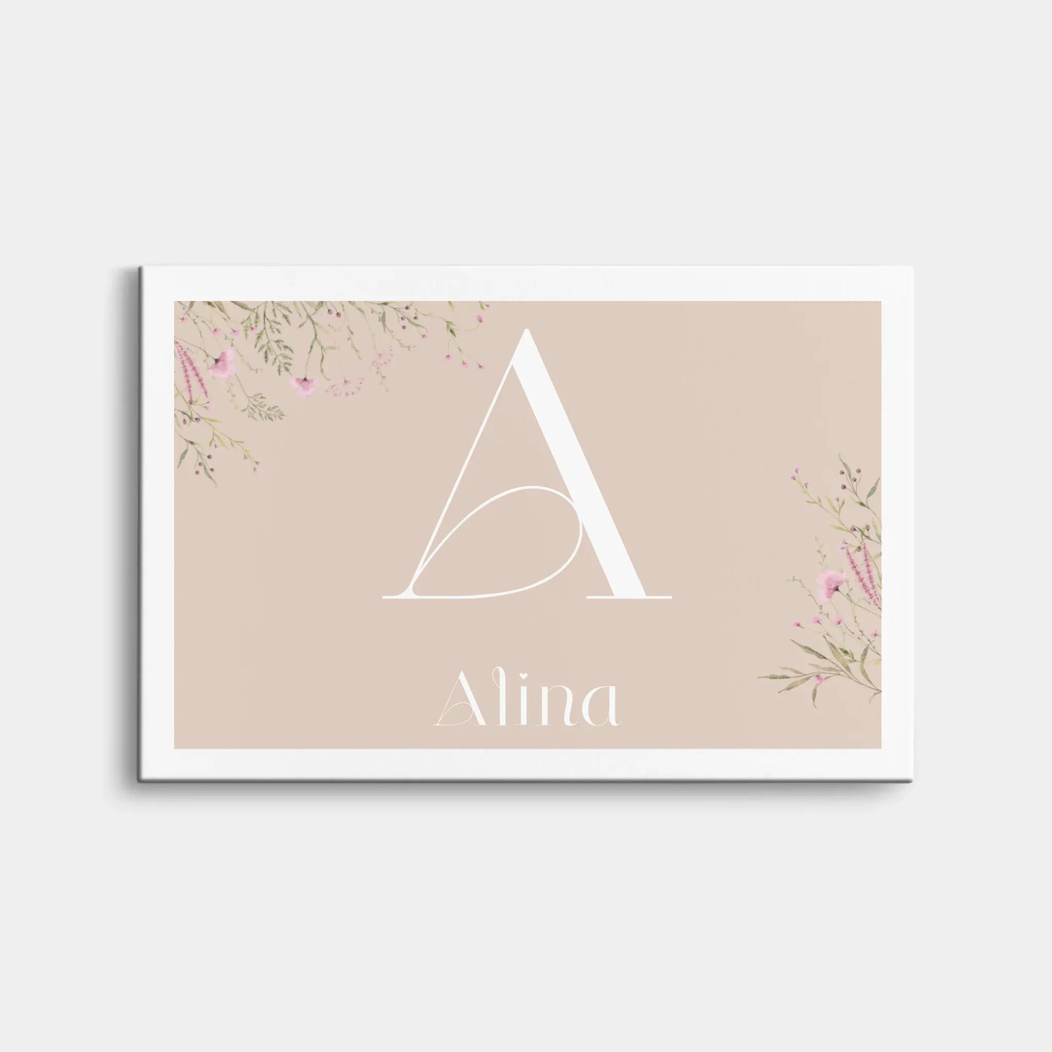 Letter Style - Aufsteller Leinwand Standard / Ohne / 30 x 20 cm von Schmidt Digitaldruck GmbH