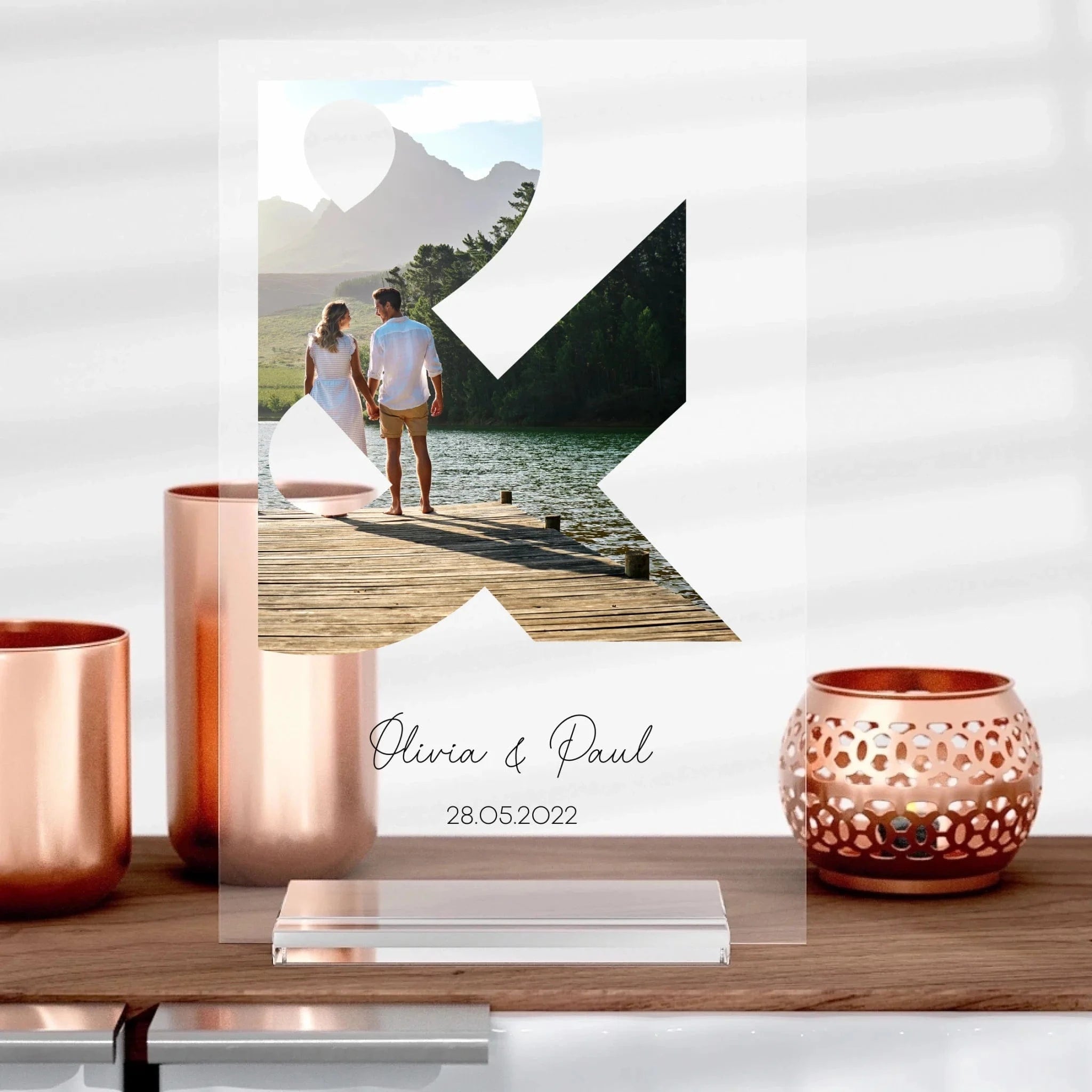 Partner Aufsteller aus Glas - Aufsteller von Schmidt Digitaldruck GmbH