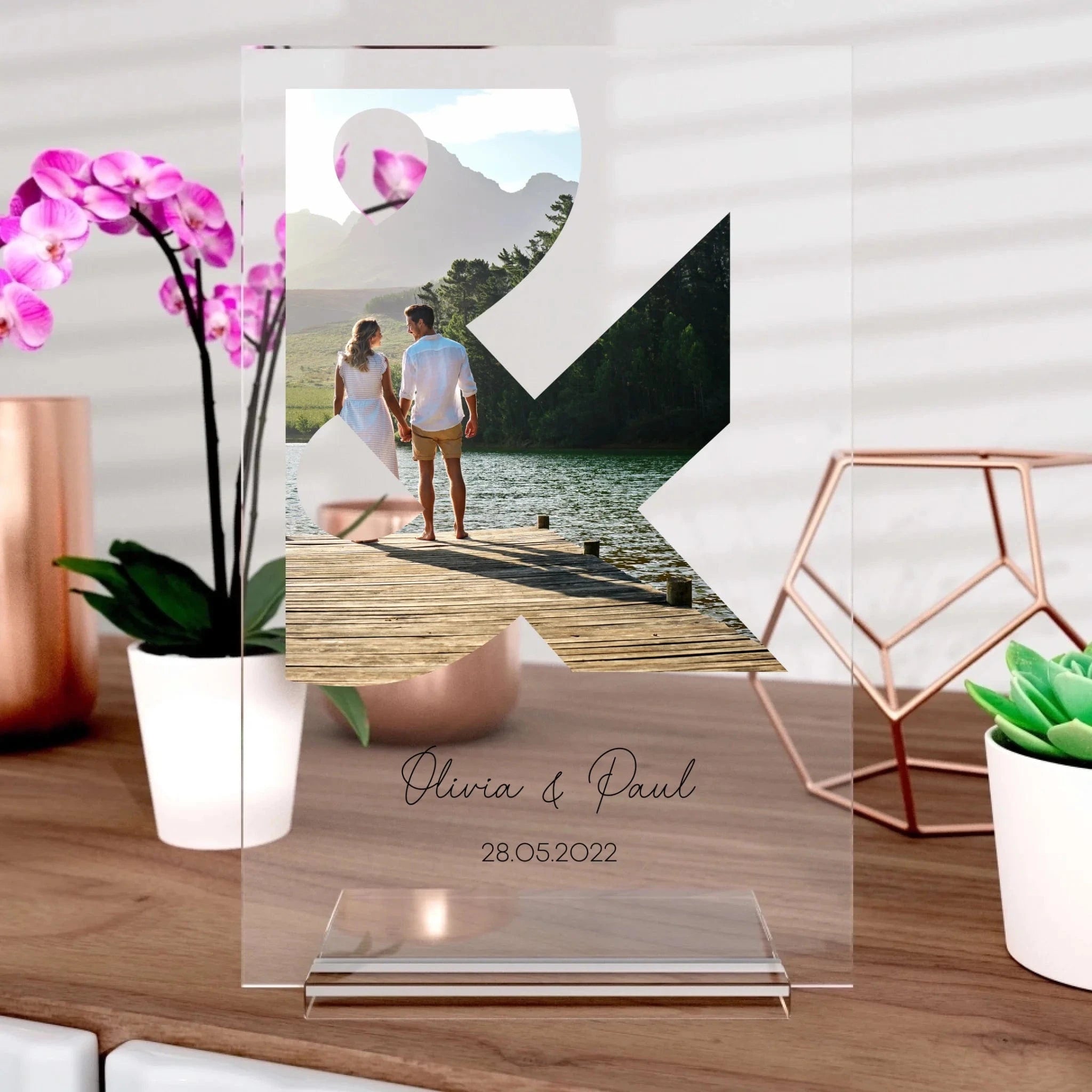 Partner Aufsteller aus Glas - Aufsteller von Schmidt Digitaldruck GmbH