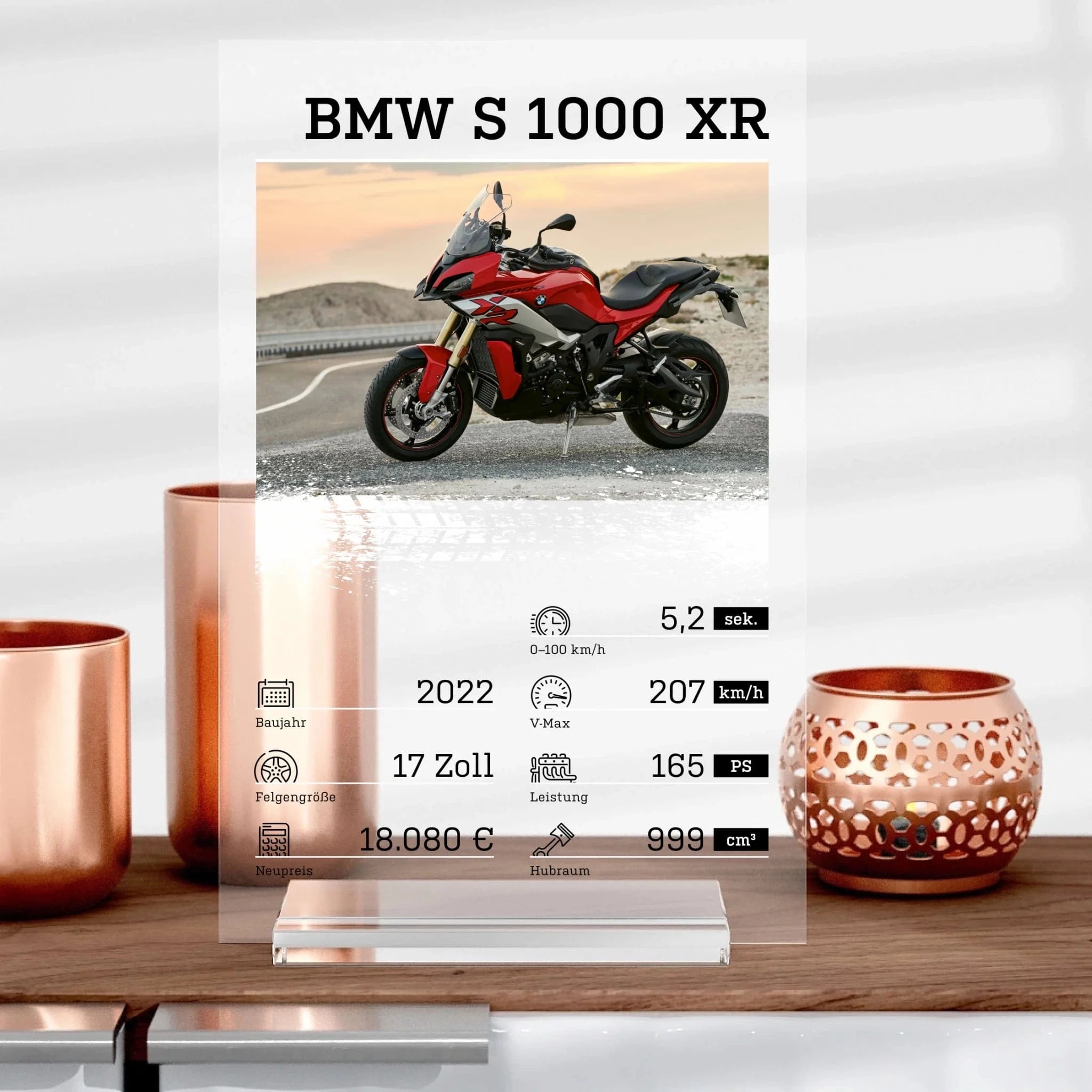 Personalisiertes Motorrad-Quartett - Aufsteller von Schmidt Digitaldruck GmbH