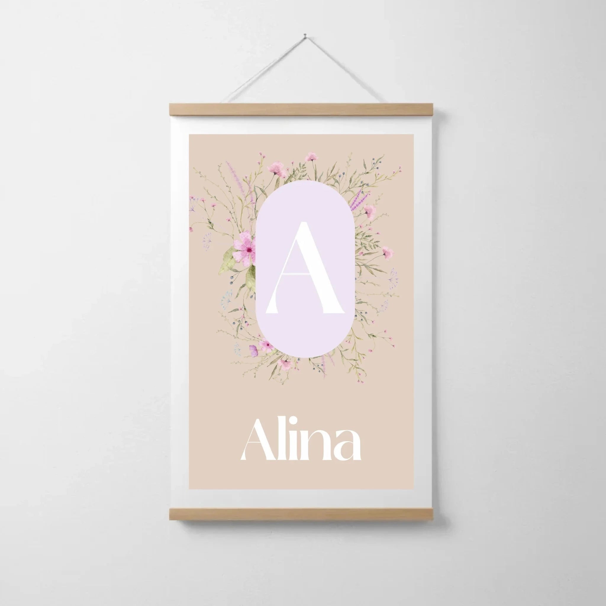 Letter Style - Aufsteller Poster auf Hahnemühle / Ohne / 20 x 30 cm von Schmidt Digitaldruck GmbH