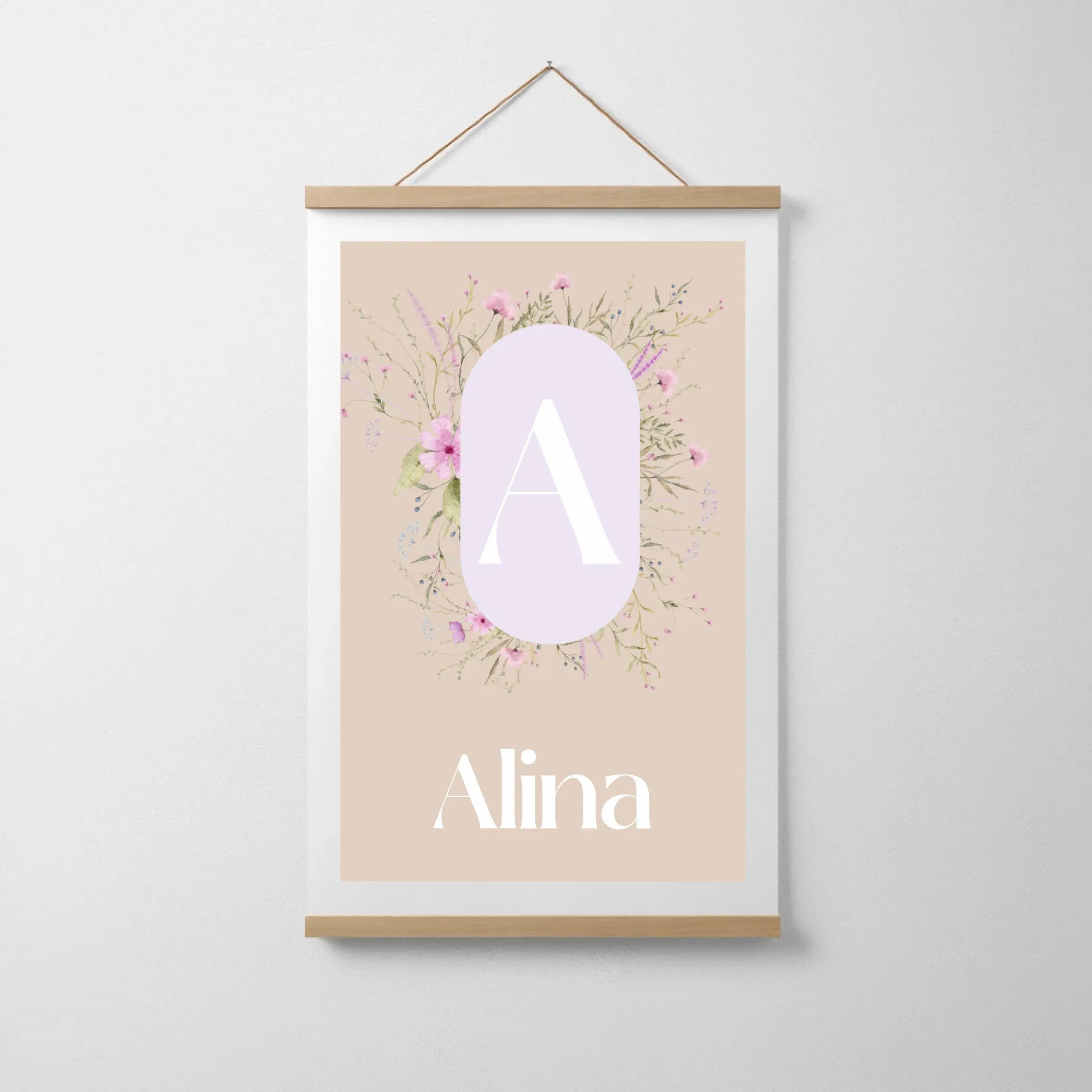 Letter Style - Aufsteller Poster auf Hahnemühle / Ohne / 20 x 30 cm von Schmidt Digitaldruck GmbH