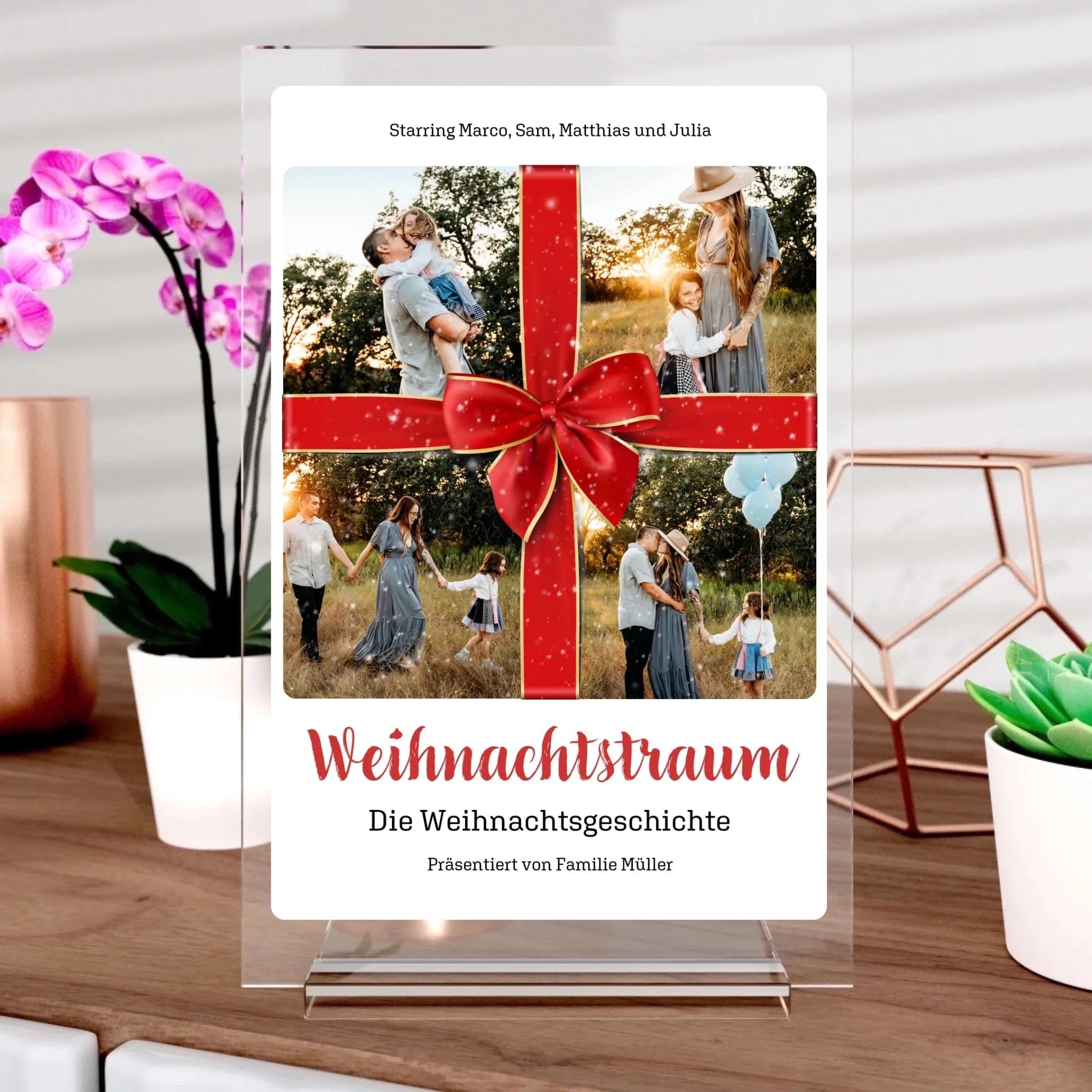 Weihnachtsfilm-Poster als Geschenk - Aufsteller von Schmidt Digitaldruck GmbH