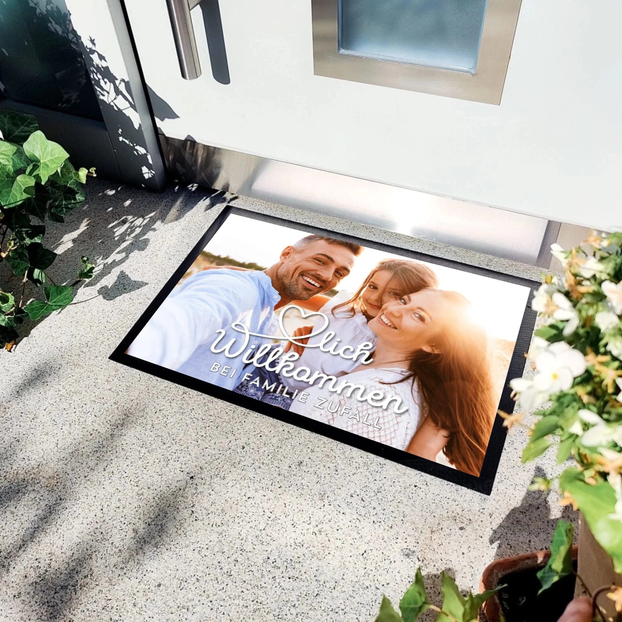 Fußmatte "Herzlich Willkommen..." - Fußmatte von Schmidt Digitaldruck GmbH