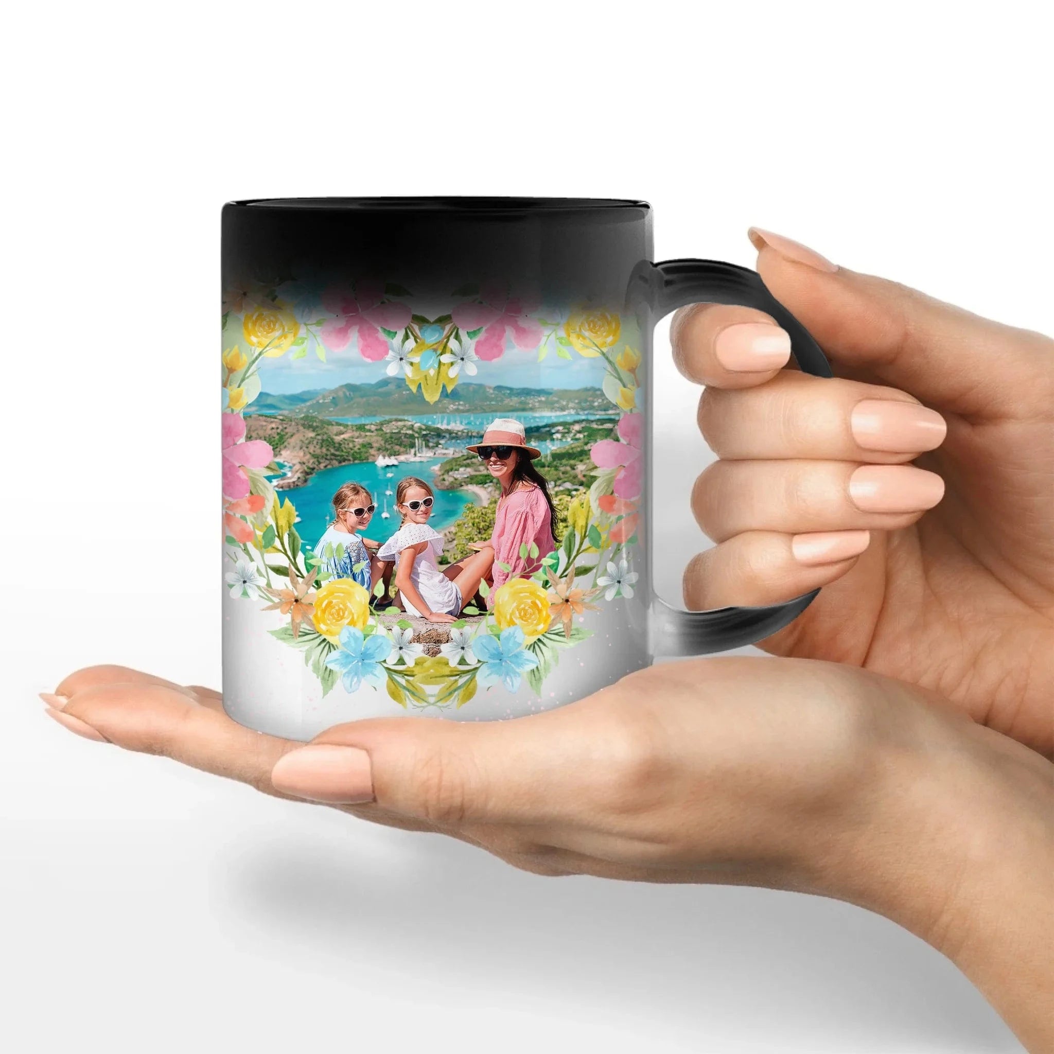 Fototasse Muttertag "Blümchen Herz" - Tasse von Schmidt Digitaldruck GmbH