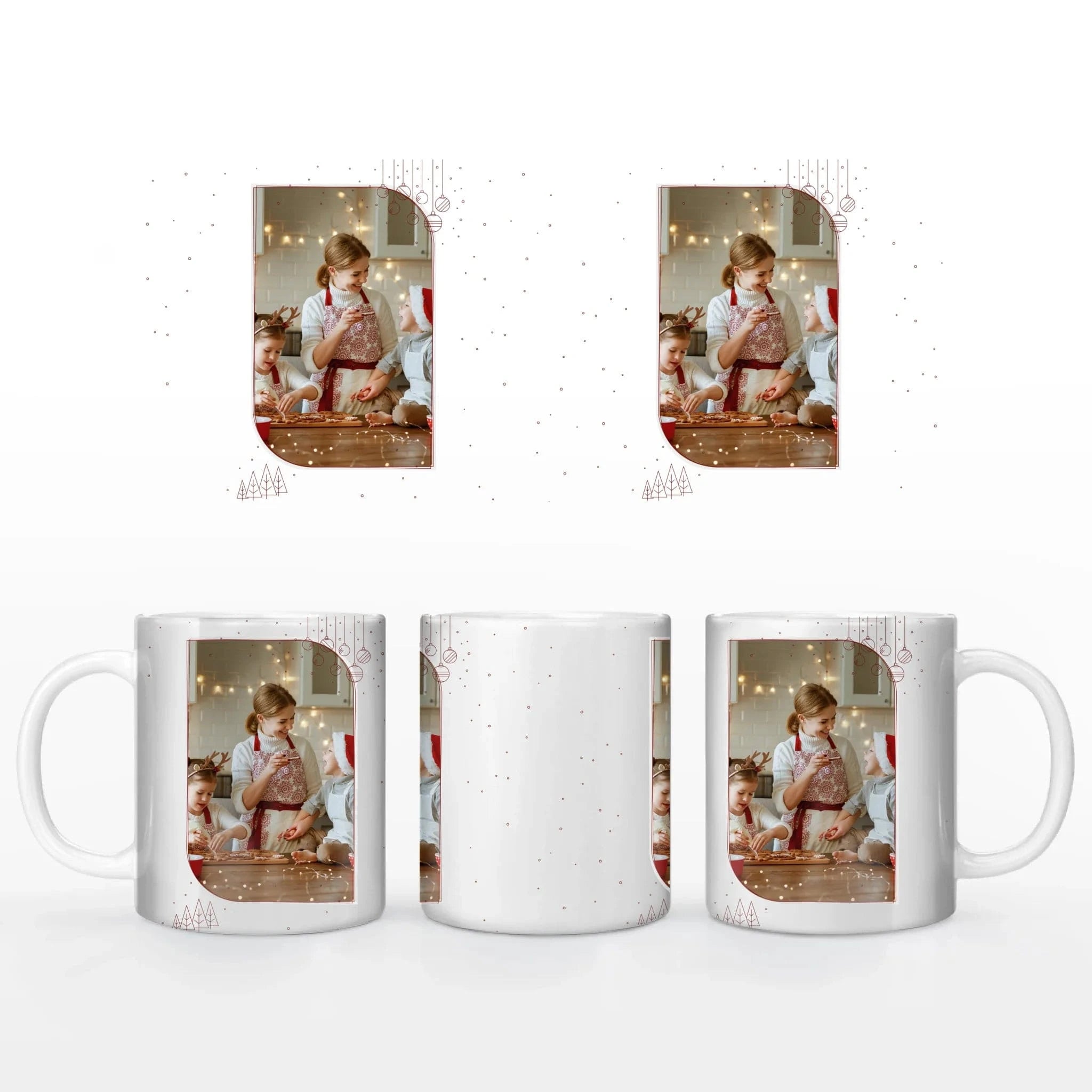 Fototasse "Christmas" - Tasse Keramik-Tasse / Weiß / 330 ml von Schmidt Digitaldruck GmbH