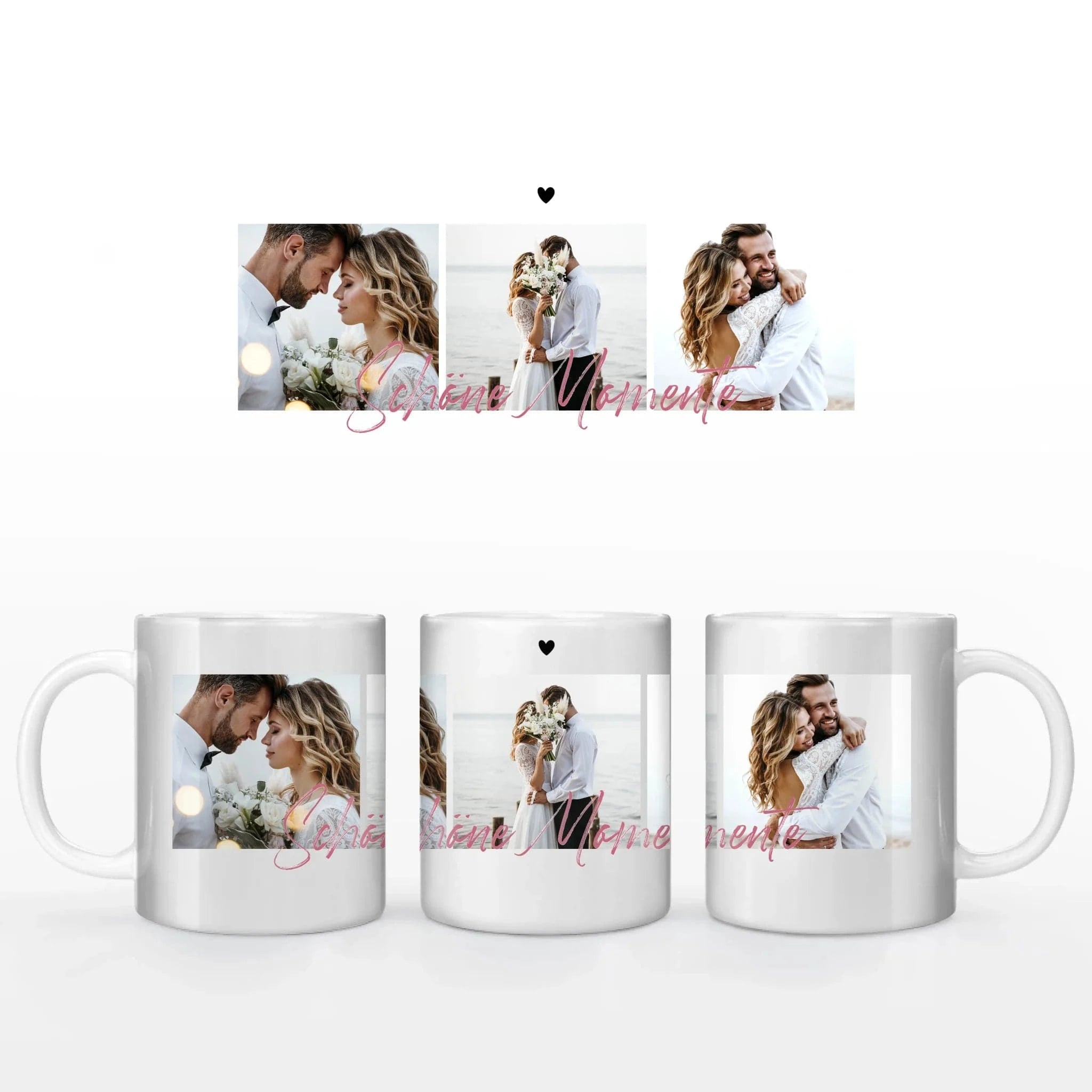 Fototasse "Momente" - Tasse Keramik-Tasse / Weiß / 330 ml von Schmidt Digitaldruck GmbH