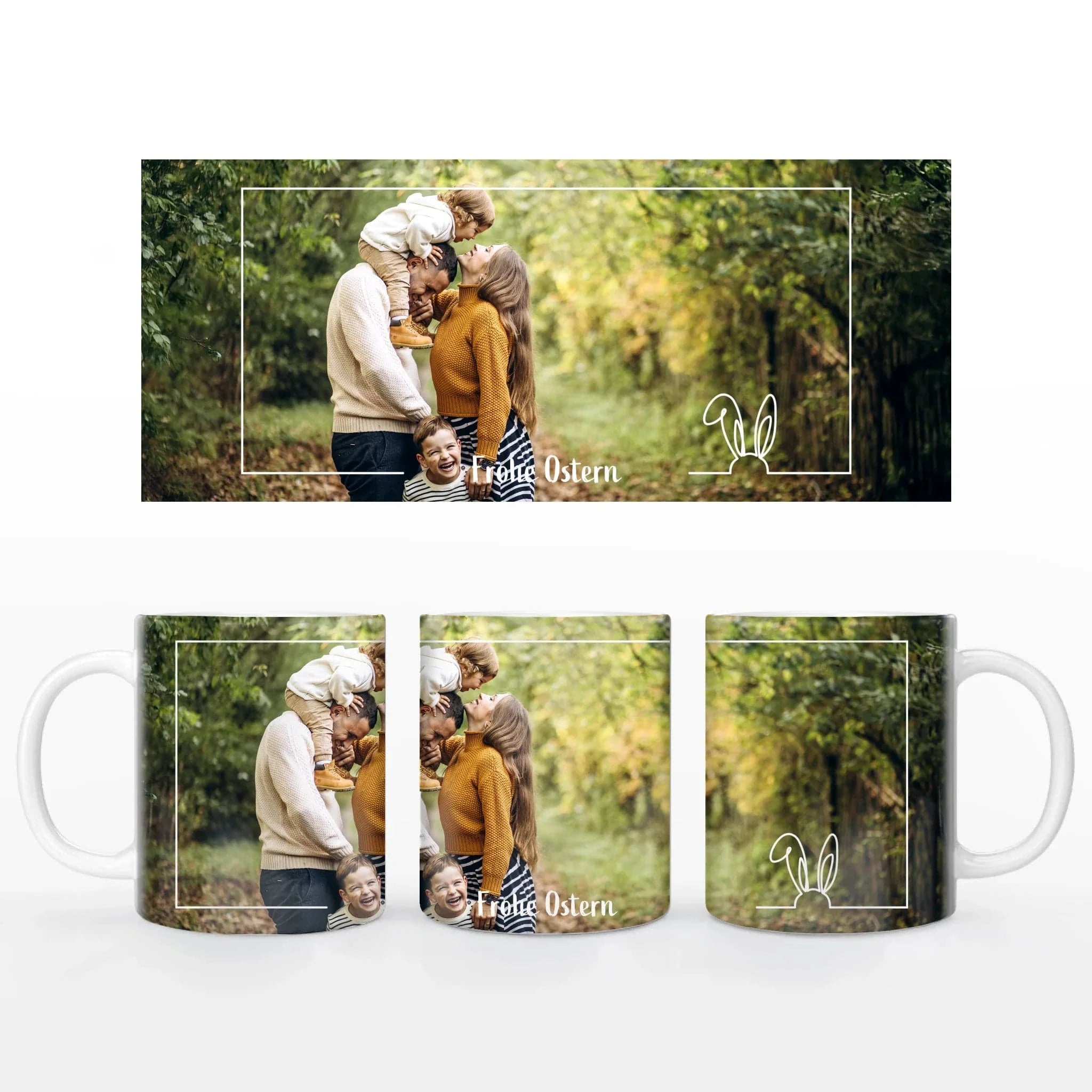 Fototasse "Ostern" - Tasse Keramik-Tasse / Weiß / 330 ml von Schmidt Digitaldruck GmbH