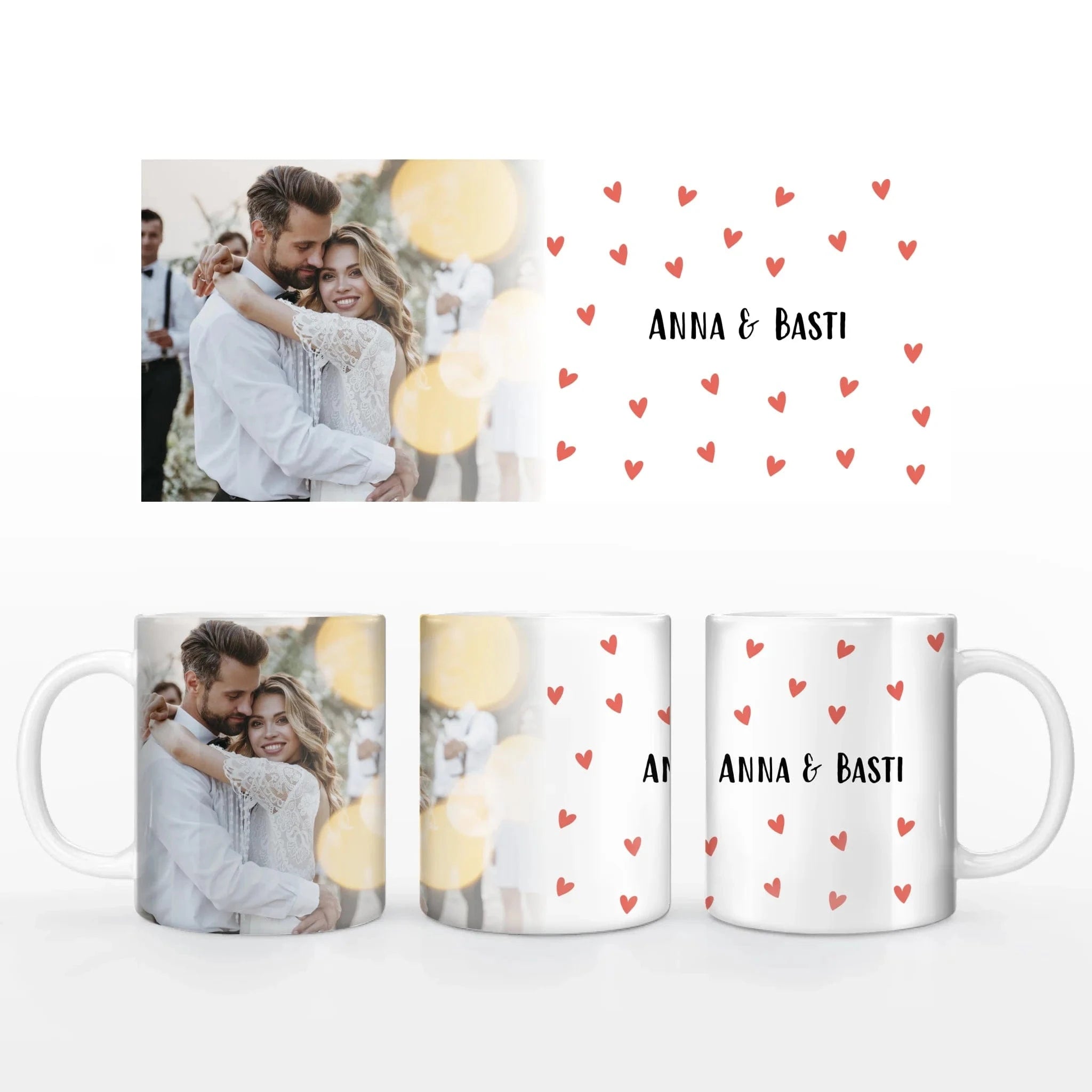 Fototasse "Valentinstag" - Tasse Keramik-Tasse / Weiß / 330 ml von Schmidt Digitaldruck GmbH