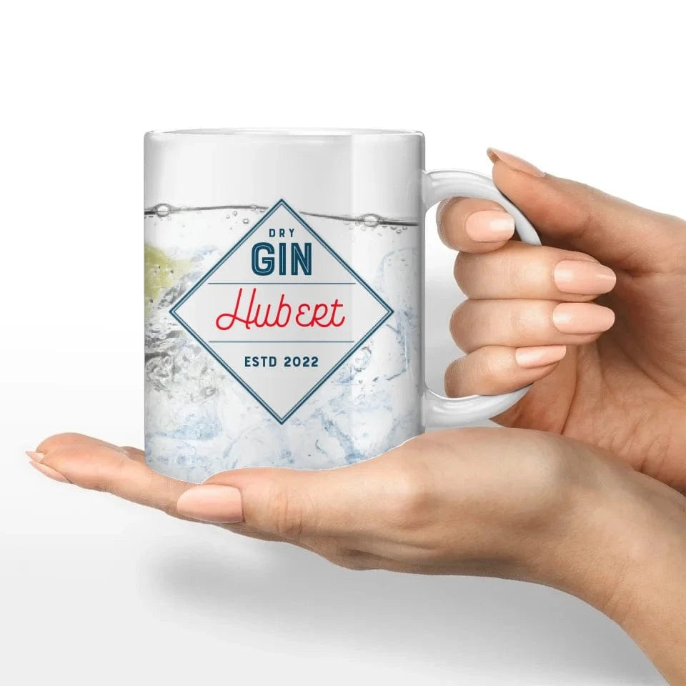 Motivtasse "GIN-Tonic" - Tasse Keramik-Tasse / Weiß / 330 ml von Schmidt Digitaldruck GmbH