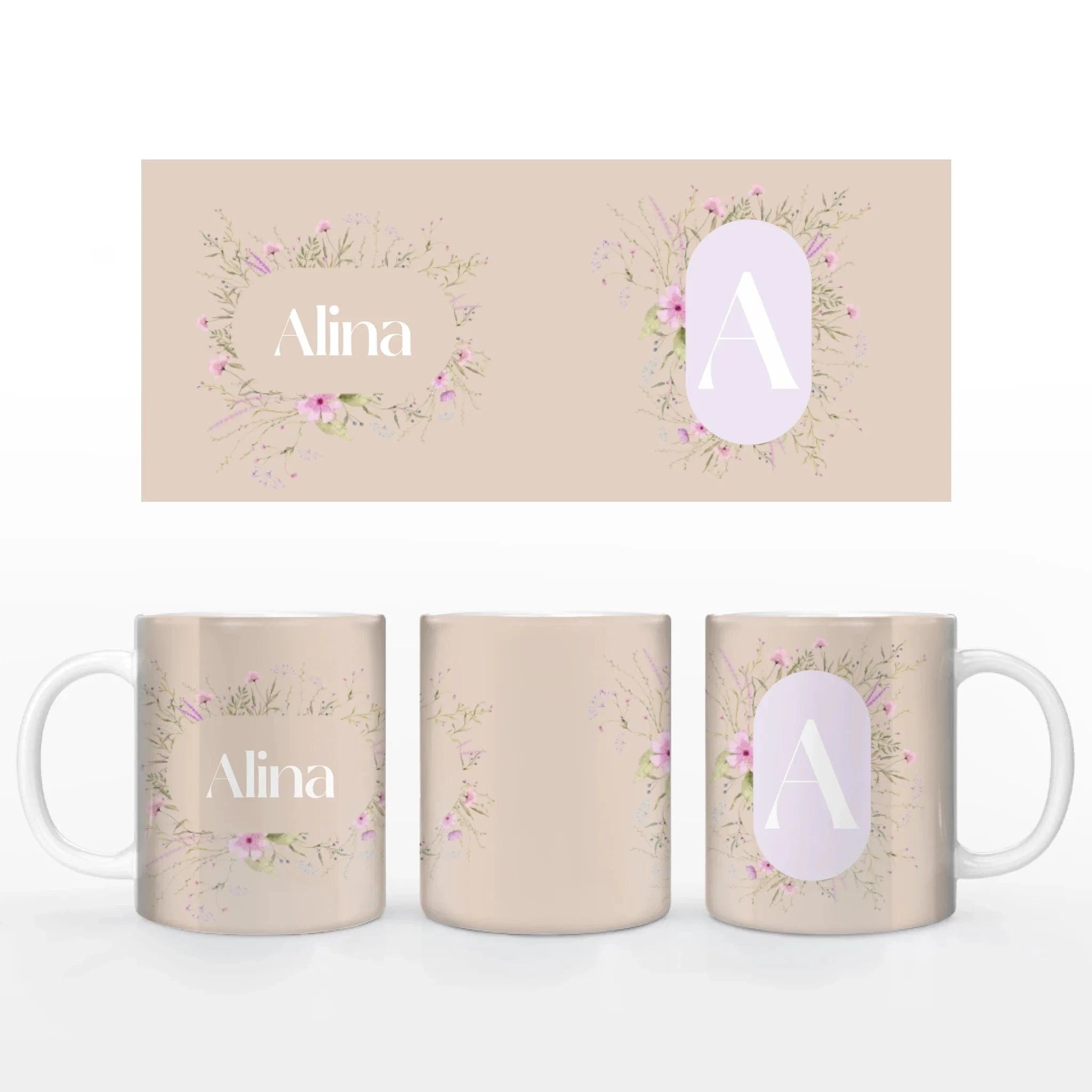 Motivtasse "Letter Style" - Tasse Keramik-Tasse / Weiß / 330 ml von Schmidt Digitaldruck GmbH