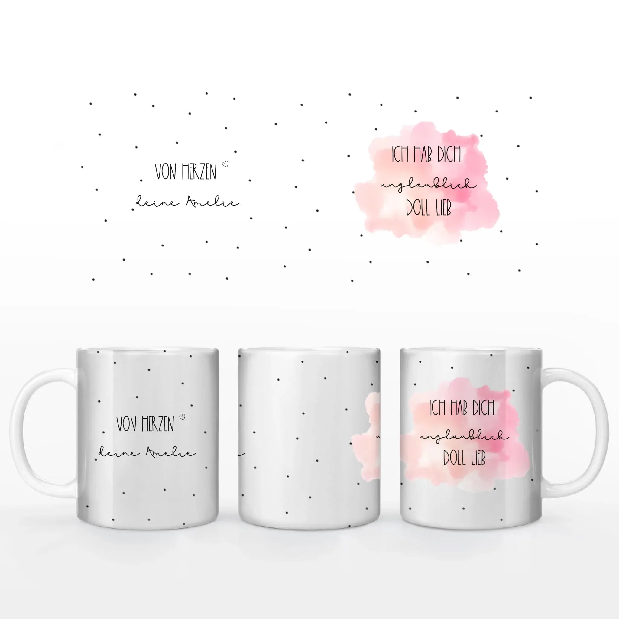 Motivtasse Muttertag "allerbeste Mama" - Tasse Keramik-Tasse / Weiß / 330 ml von Schmidt Digitaldruck GmbH