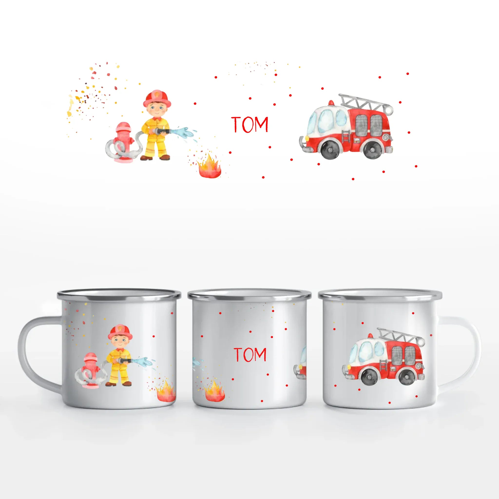 Motivtasse Feuerwehr - Tasse von Schmidt Digitaldruck GmbH