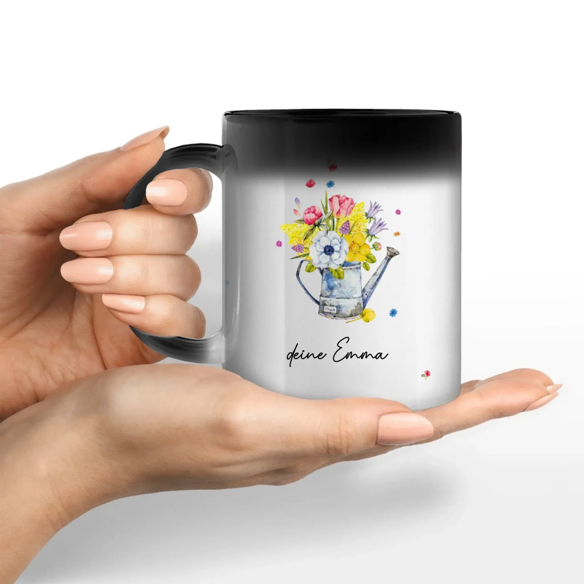 Motivtasse Muttertag "Blümchen Gießkanne" - Tasse von Schmidt Digitaldruck GmbH
