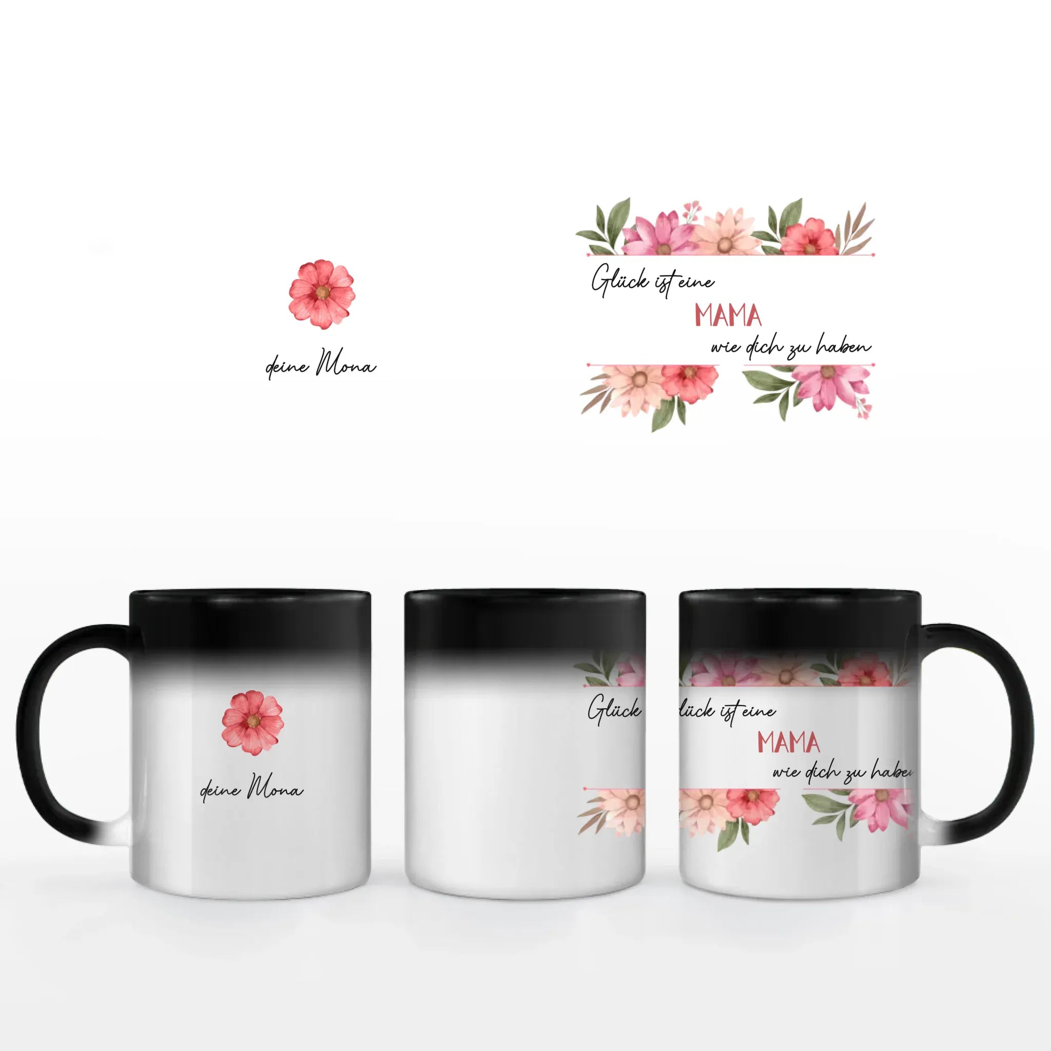Motivtasse Muttertag "Glück" - Tasse von Schmidt Digitaldruck GmbH
