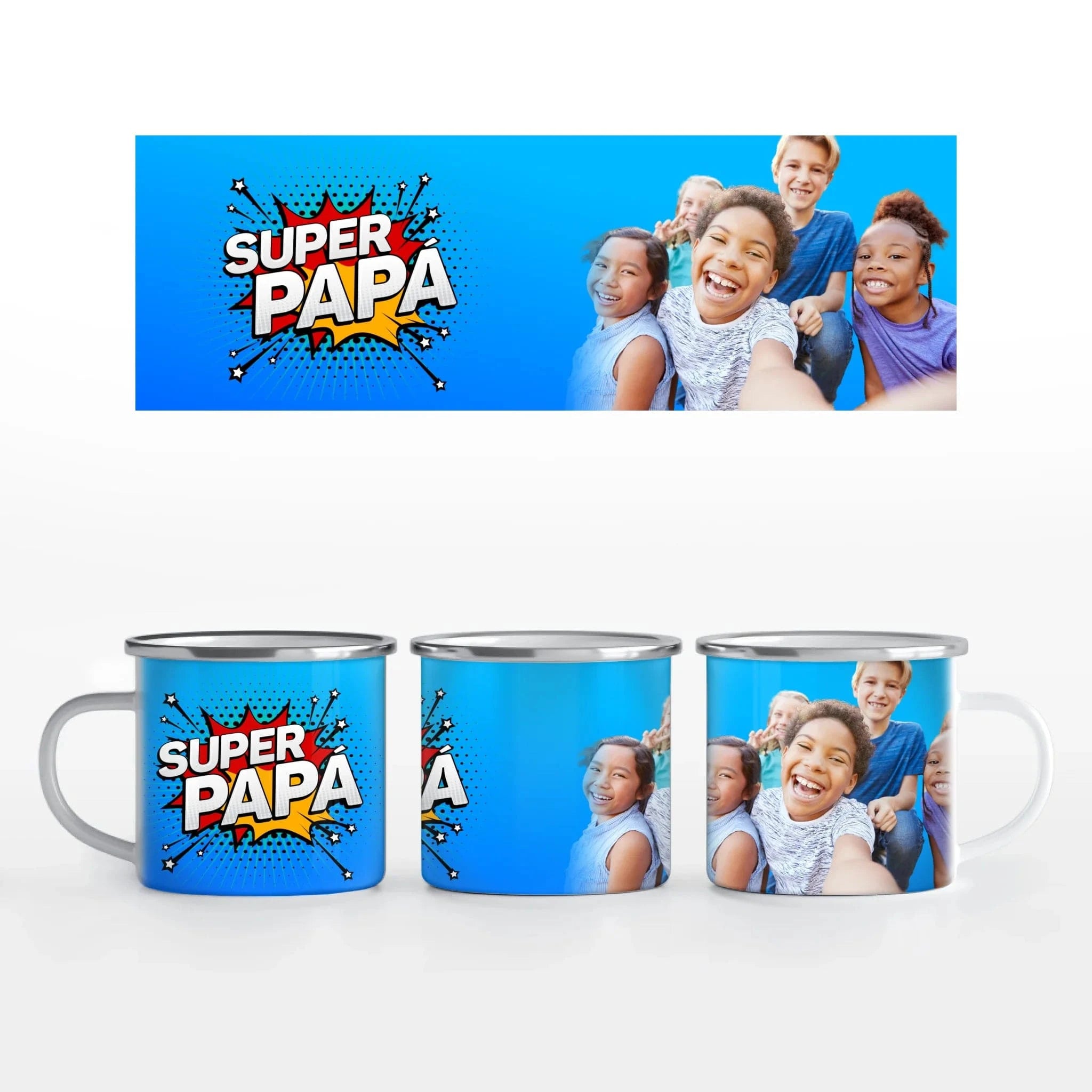 Motivtasse "SUPER PAPA" - Tasse von Schmidt Digitaldruck GmbH