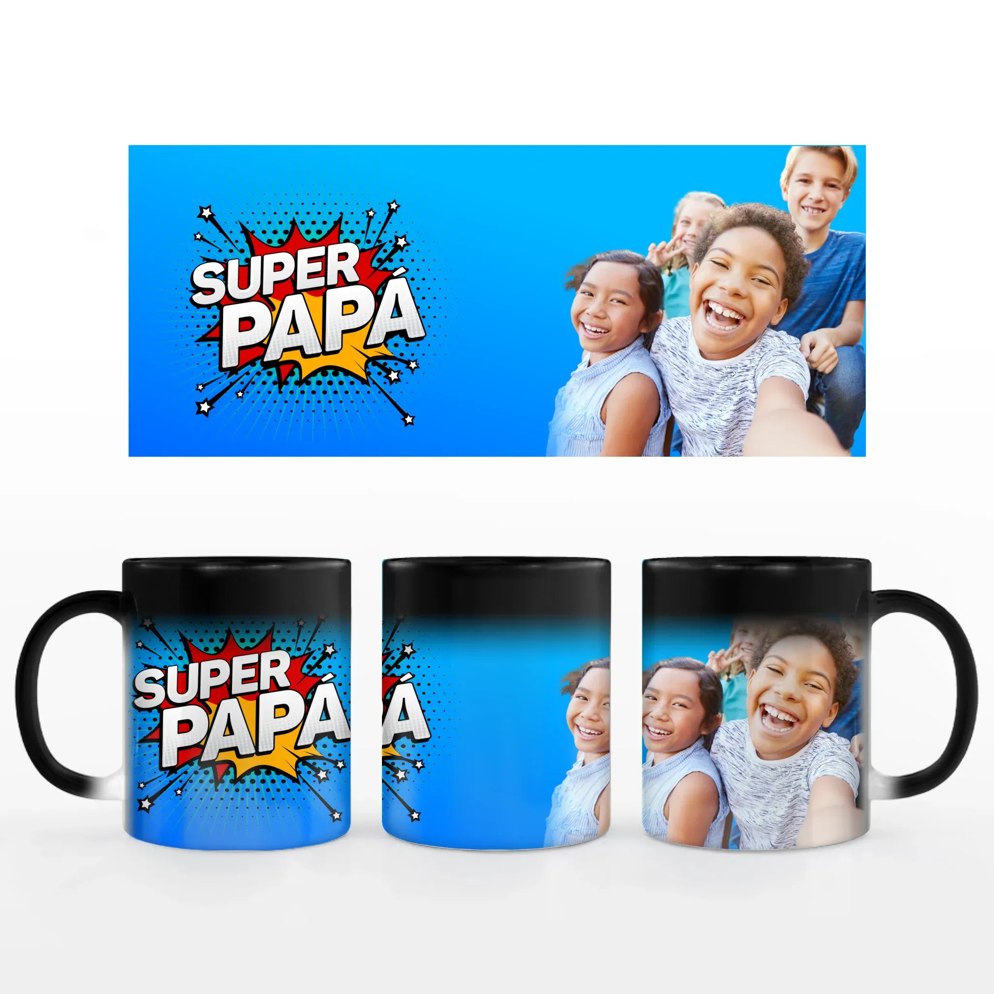 Motivtasse "SUPER PAPA" - Tasse von Schmidt Digitaldruck GmbH