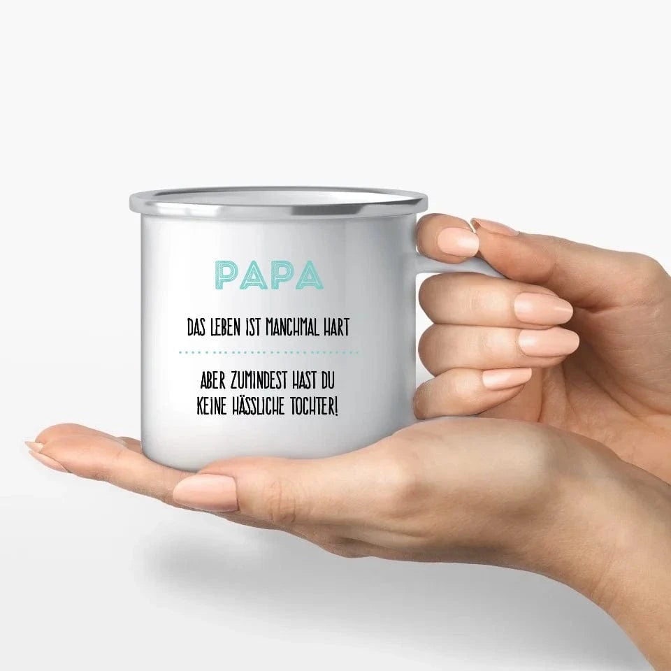 Motivtasse Vatertag "hübsche Tochter" - Tasse von Schmidt Digitaldruck GmbH