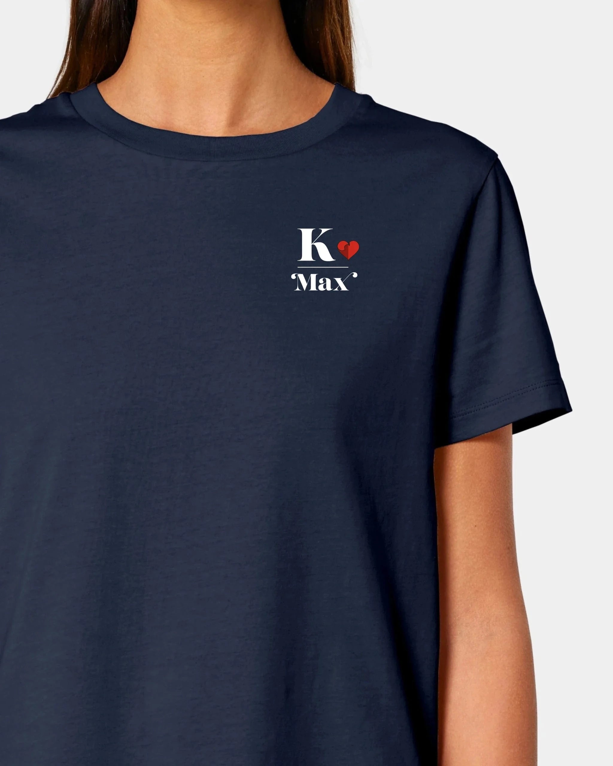 Personalisiertes T-Shirt "Watten - Kritische" - Textil Damen / French Navy / XS von Schmidt Digitaldruck GmbH