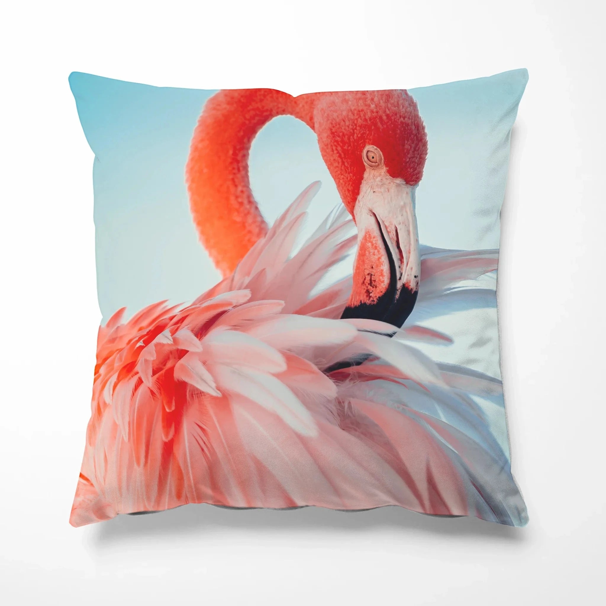 Foto als Kissen - Textil Kissen / weiß / 30 x 30 cm von Schmidt Digitaldruck GmbH