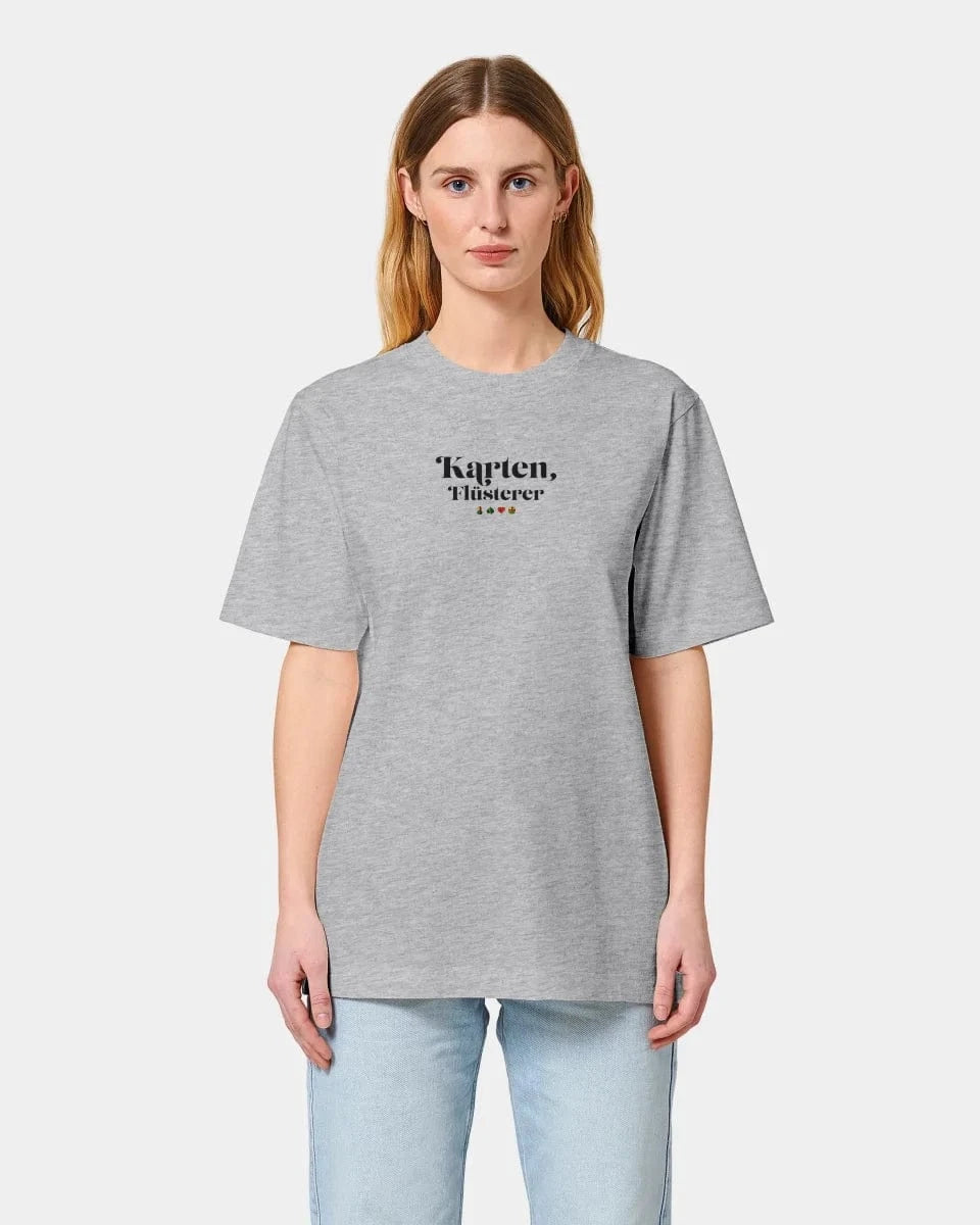 Personalisiertes T-Shirt "Karten Flüsterer" - Textil von Schmidt Digitaldruck GmbH