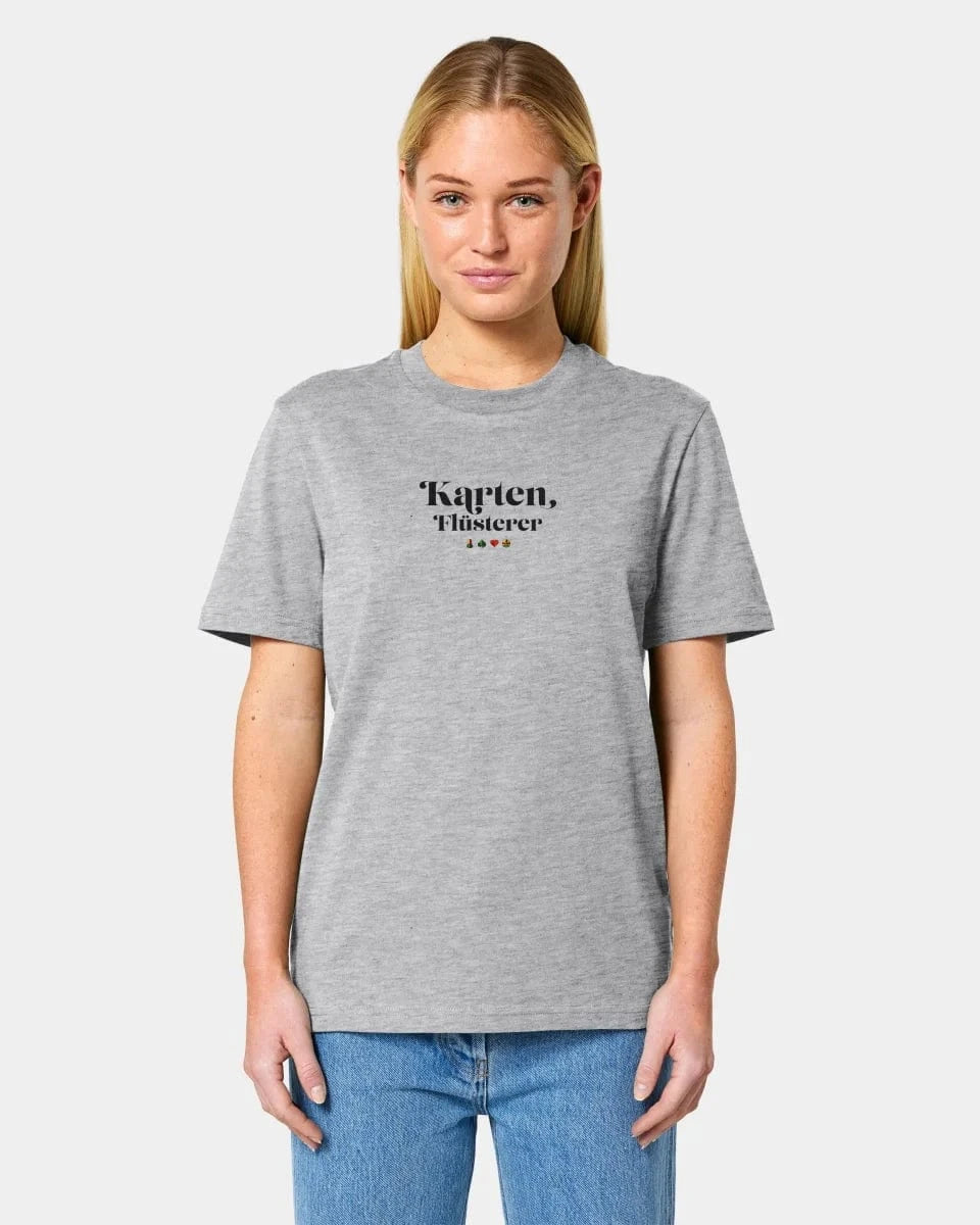 Personalisiertes T-Shirt "Karten Flüsterer" - Textil von Schmidt Digitaldruck GmbH