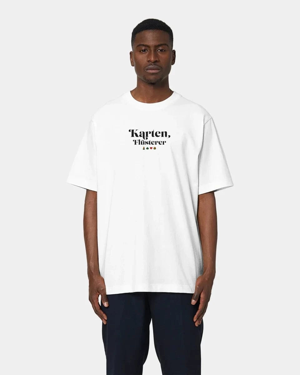Personalisiertes T-Shirt "Karten Flüsterer" - Textil von Schmidt Digitaldruck GmbH