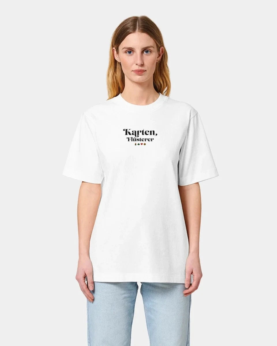 Personalisiertes T-Shirt "Karten Flüsterer" - Textil von Schmidt Digitaldruck GmbH