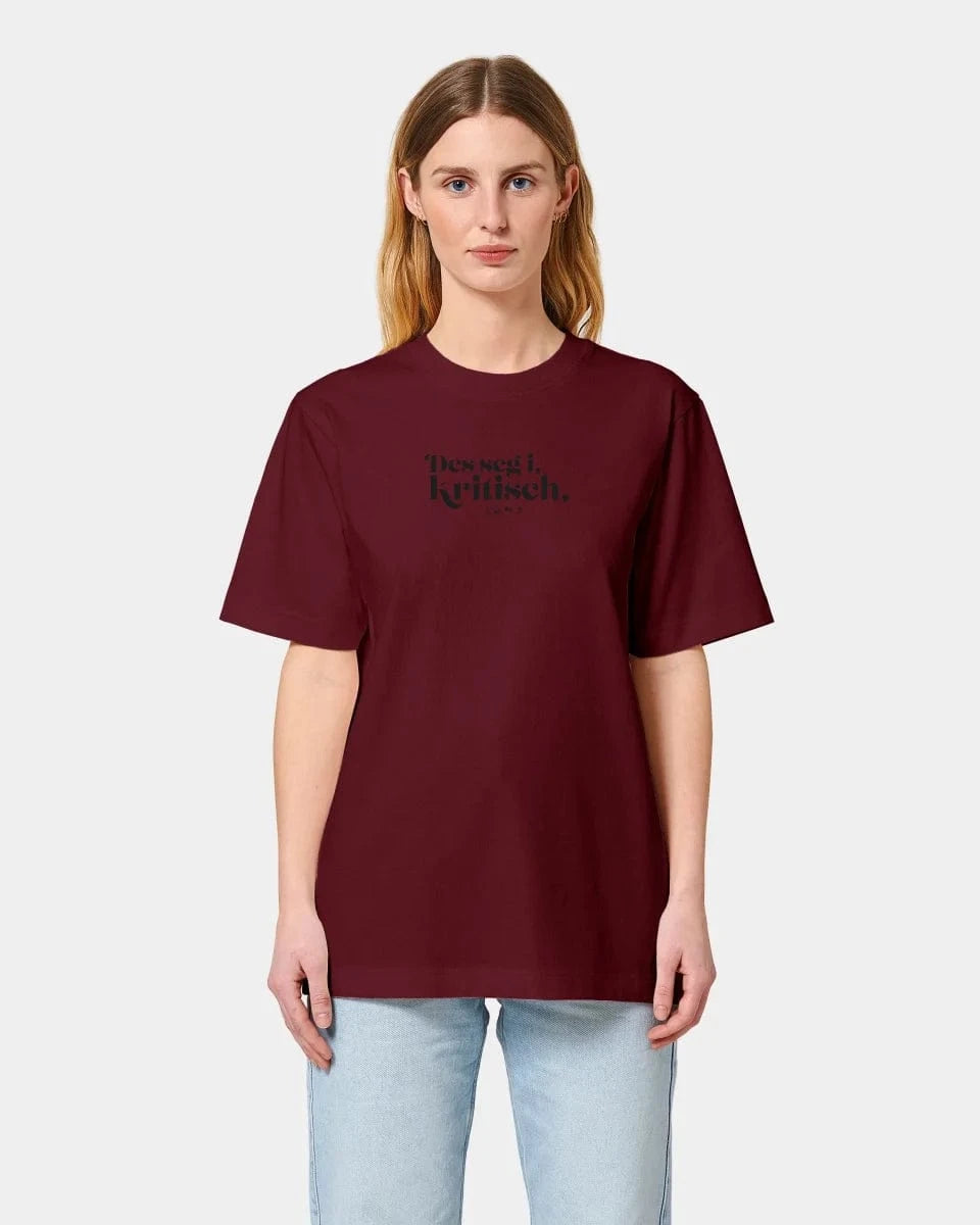 Personalisiertes T-Shirt "Watten - Des seg i kritisch" - Textil von Schmidt Digitaldruck GmbH
