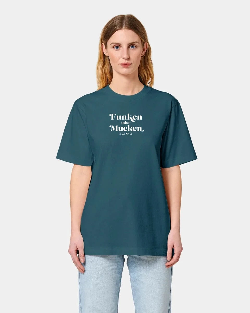 Personalisiertes T-Shirt "Watten - Funken oder Mucken" - Textil von Schmidt Digitaldruck GmbH