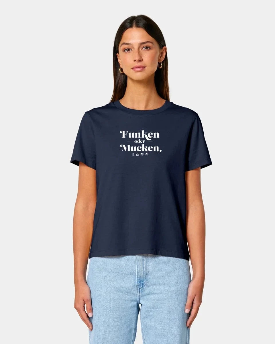 Personalisiertes T-Shirt "Watten - Funken oder Mucken" - Textil von Schmidt Digitaldruck GmbH
