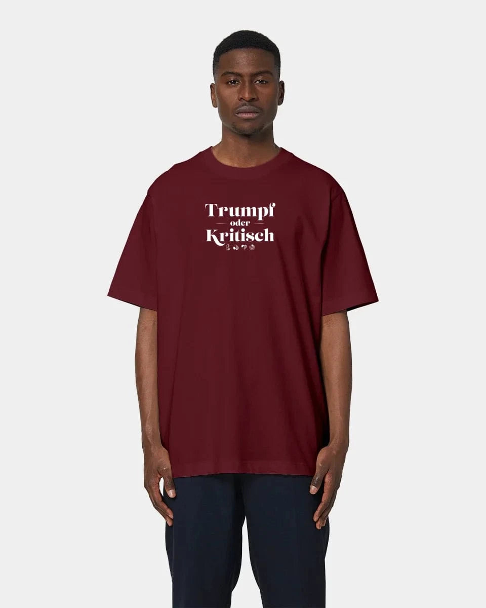 Personalisiertes T-Shirt "Watten - Trumpf oder Kritisch" - Textil von Schmidt Digitaldruck GmbH
