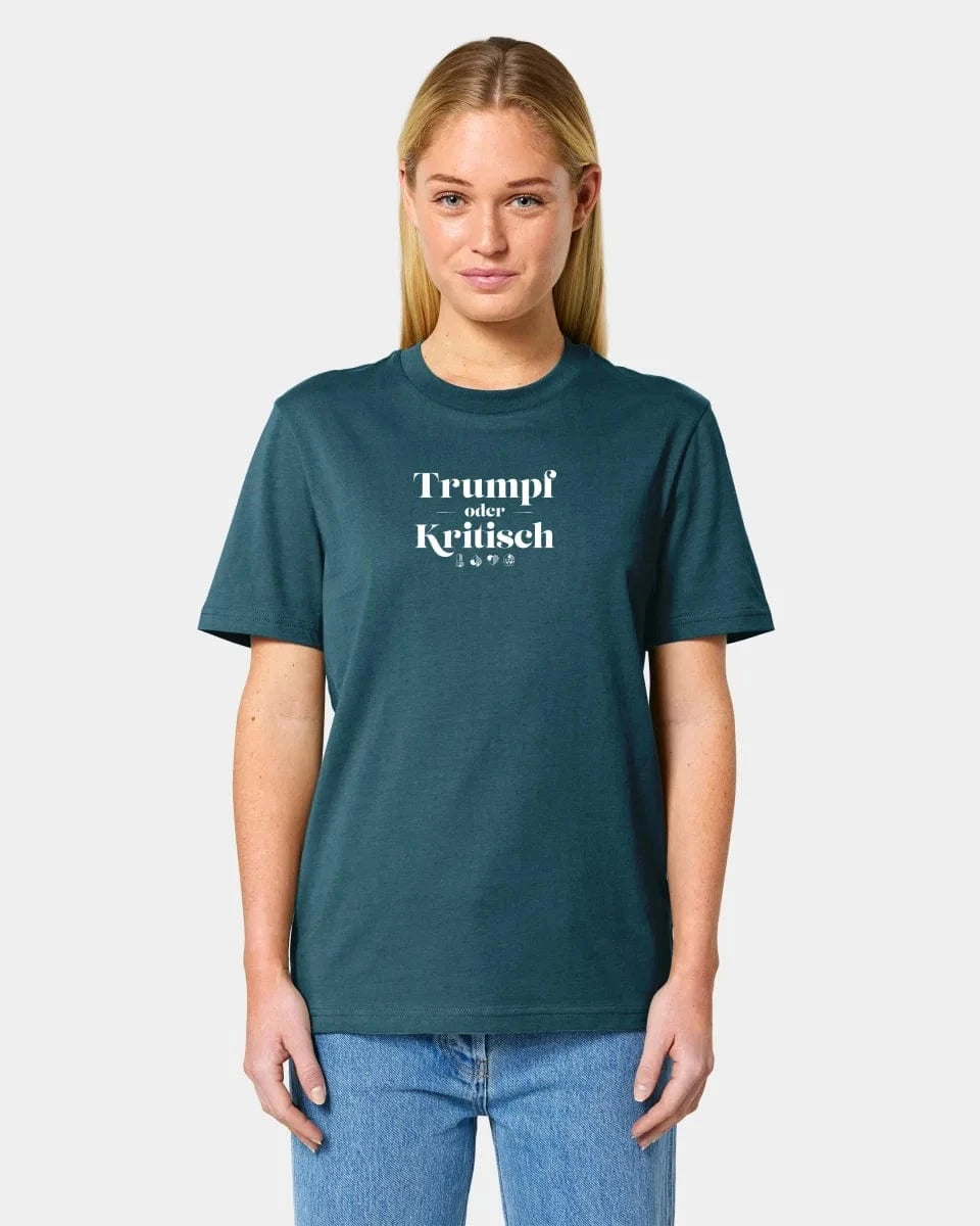 Personalisiertes T-Shirt "Watten - Trumpf oder Kritisch" - Textil von Schmidt Digitaldruck GmbH
