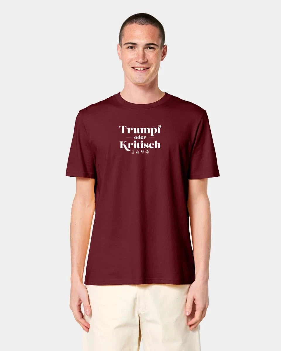 Personalisiertes T-Shirt "Watten - Trumpf oder Kritisch" - Textil von Schmidt Digitaldruck GmbH