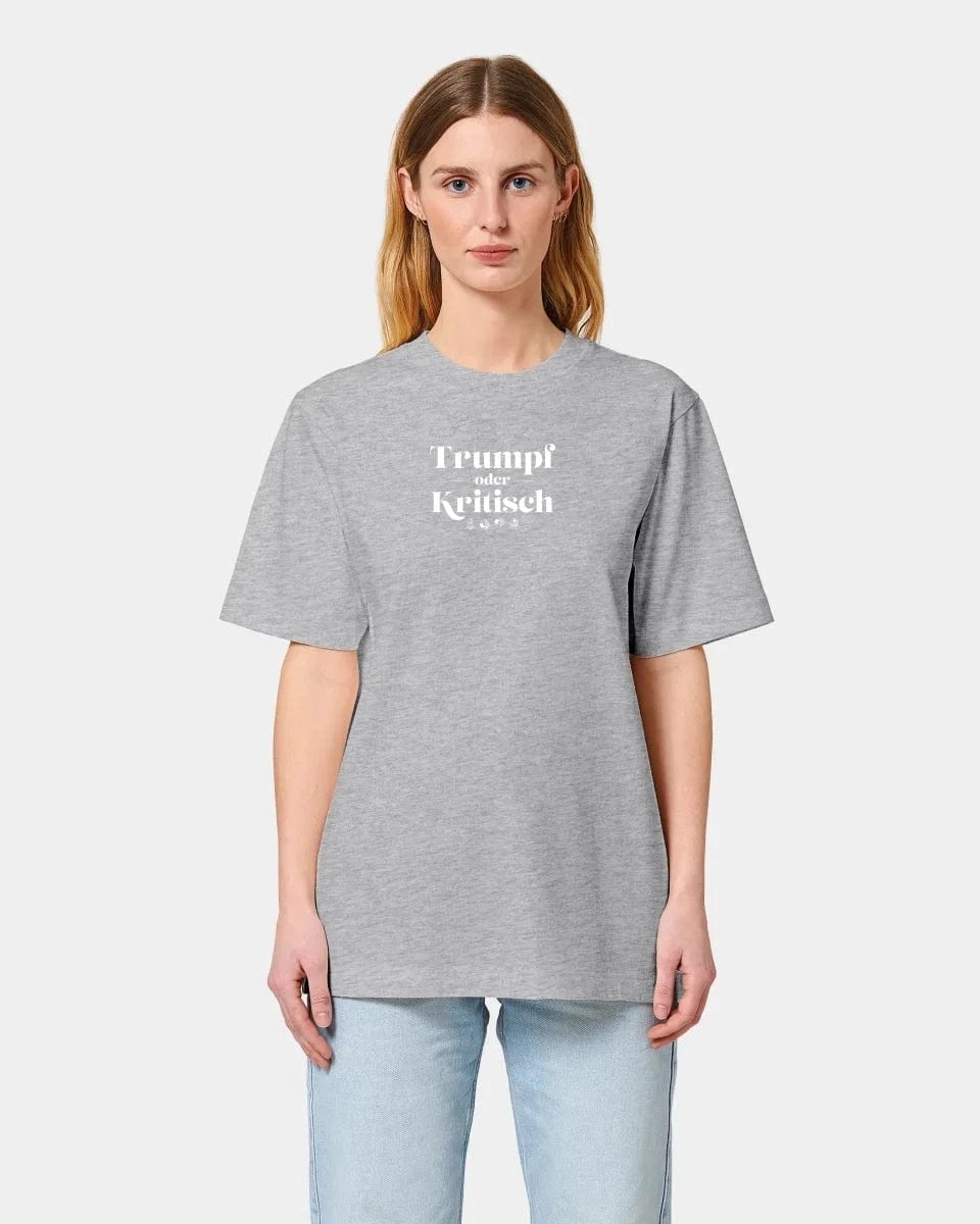 Personalisiertes T-Shirt "Watten - Trumpf oder Kritisch" - Textil von Schmidt Digitaldruck GmbH