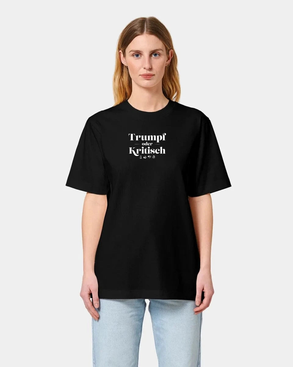 Personalisiertes T-Shirt "Watten - Trumpf oder Kritisch" - Textil von Schmidt Digitaldruck GmbH