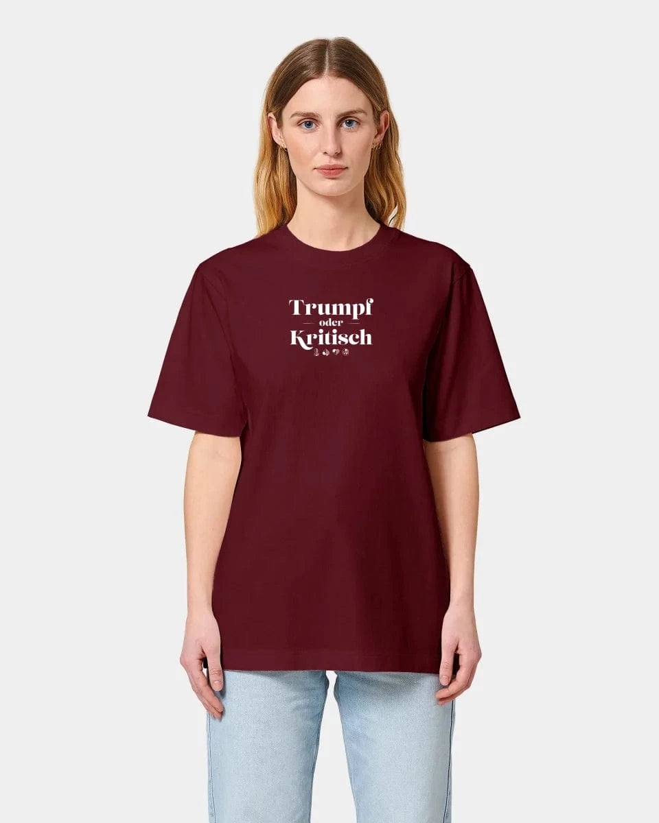 Personalisiertes T-Shirt "Watten - Trumpf oder Kritisch" - Textil von Schmidt Digitaldruck GmbH