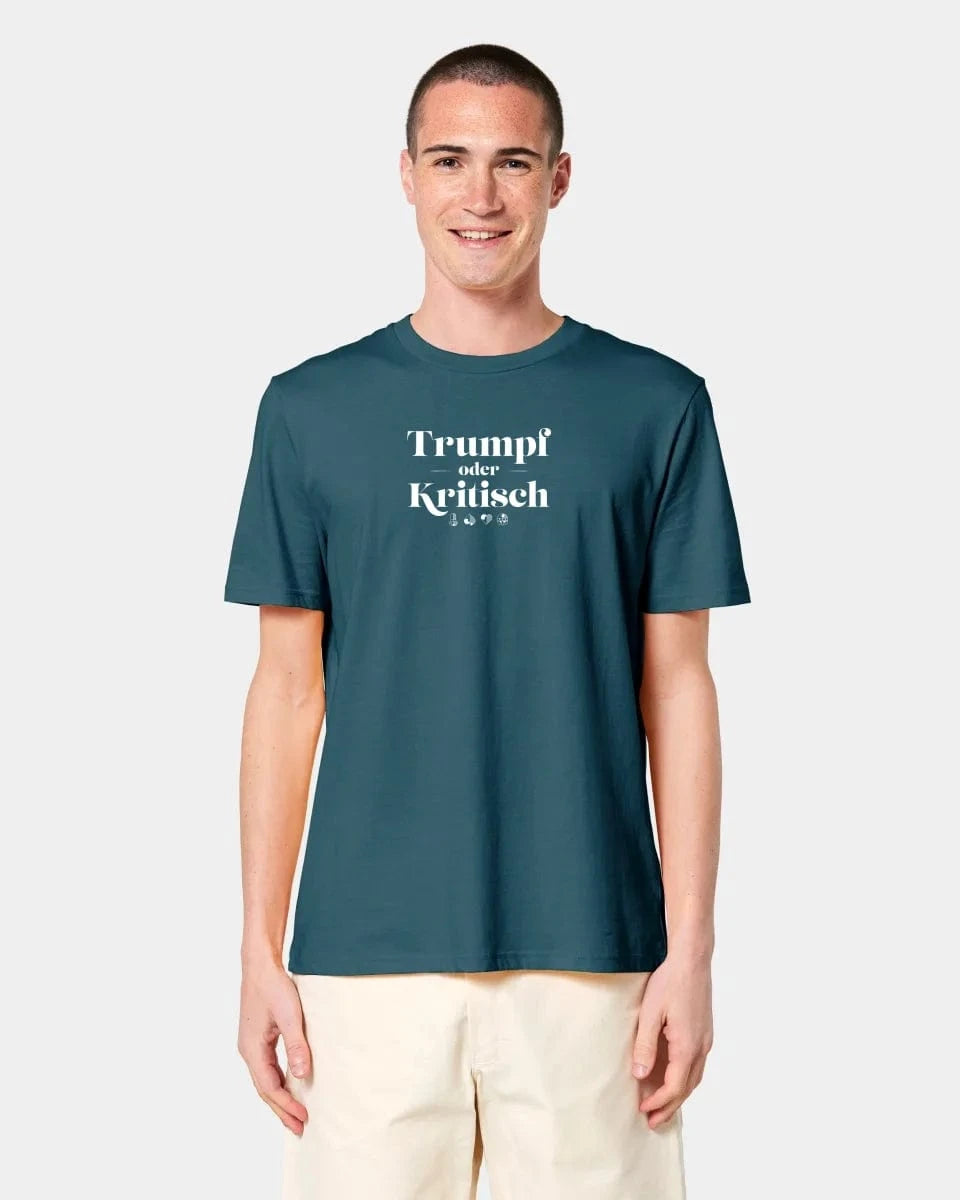 Personalisiertes T-Shirt "Watten - Trumpf oder Kritisch" - Textil von Schmidt Digitaldruck GmbH