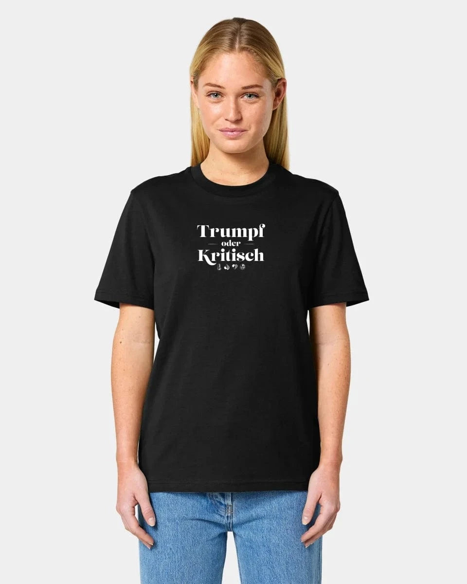 Personalisiertes T-Shirt "Watten - Trumpf oder Kritisch" - Textil von Schmidt Digitaldruck GmbH