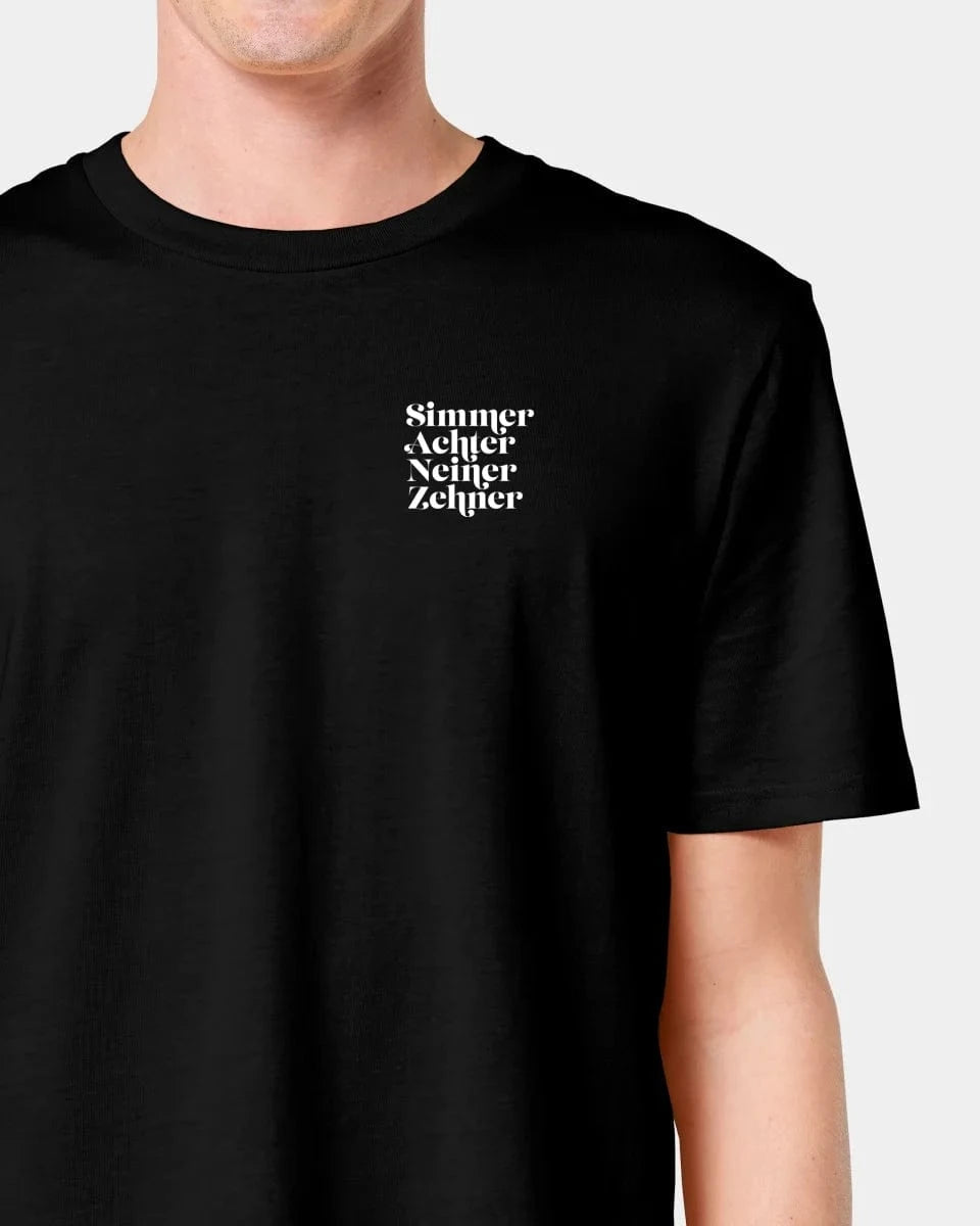 Personalisiertes T-Shirt "Spielkarten" - Textil Unisex / Schwarz / XXS von Schmidt Digitaldruck GmbH