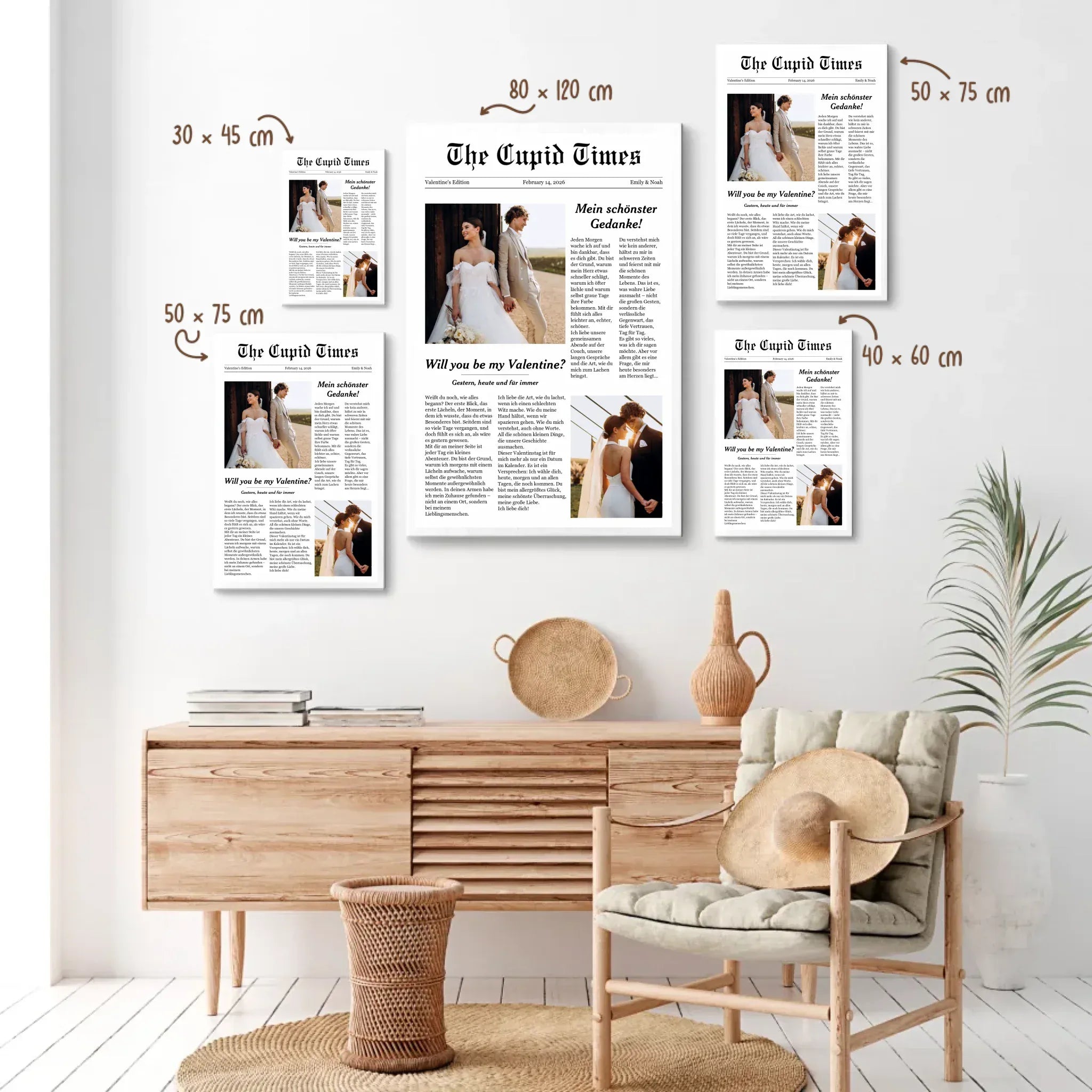The Cupid Times - Wandbild von Schmidt Digitaldruck GmbH
