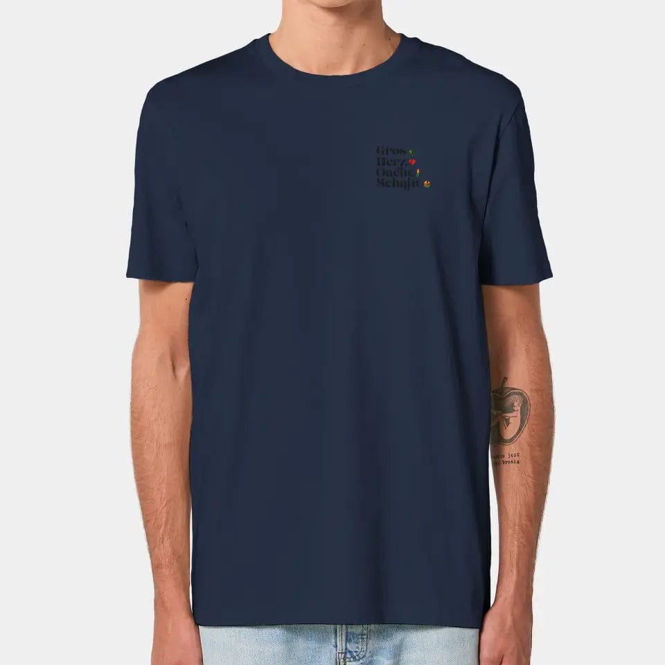 Personalisiertes T-Shirt "Watten - Kartenfarben" - Customizer von TeeInBlue