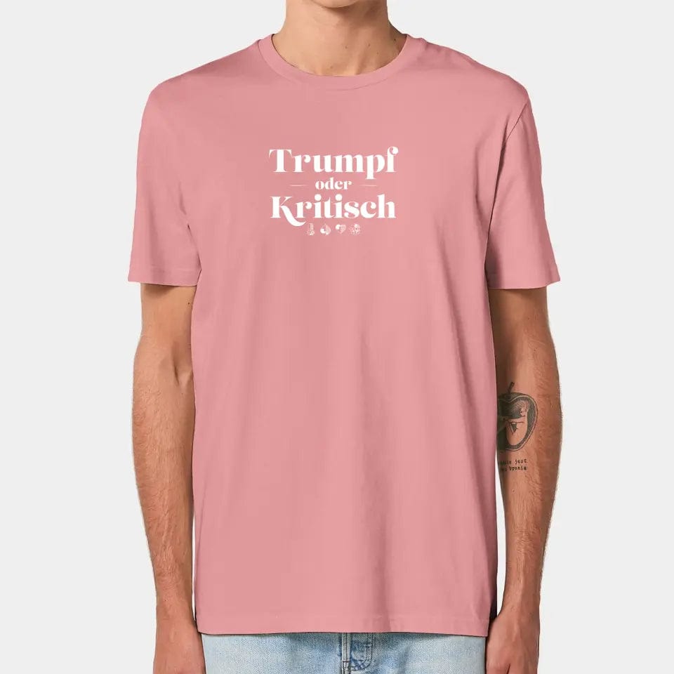 Personalisiertes T-Shirt "Watten - Trumpf oder Kritisch" - Customizer von TeeInBlue