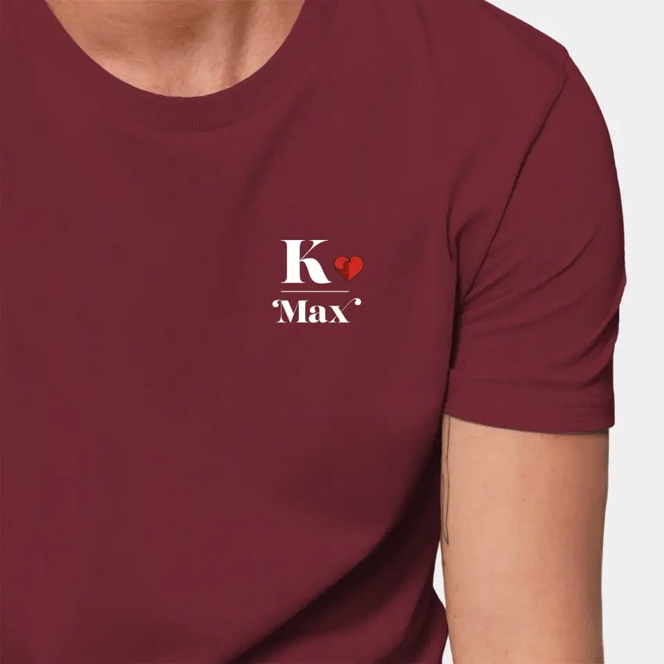 Personalisiertes T-Shirt "Watten - Kritische" - Customizer Stanley/Stella Creator / burgundy / XXS von TeeInBlue