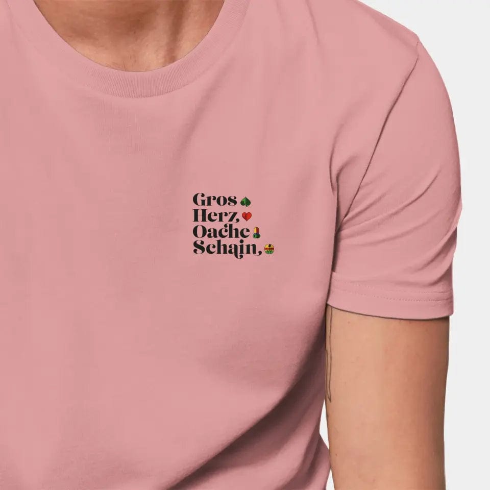 Personalisiertes T-Shirt "Watten - Kartenfarben" - Customizer Stanley/Stella Creator / canyon pink / XXS von TeeInBlue